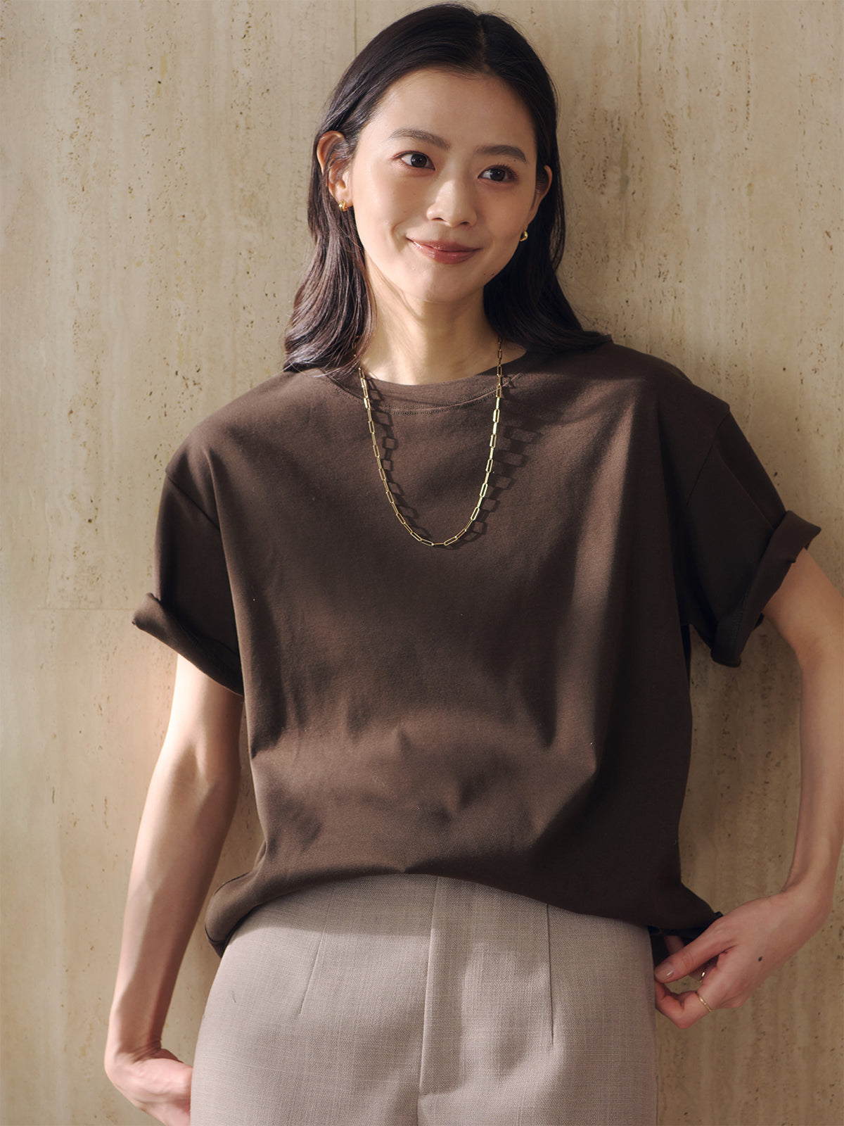 Unisex Ribbed Cotton T-shirt