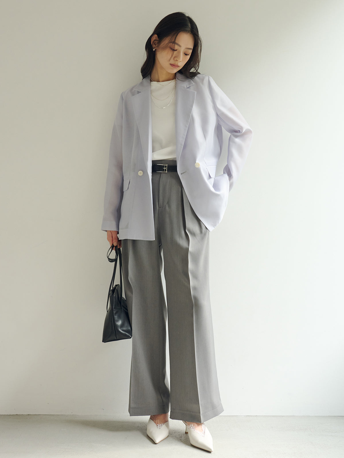 絲滑觸感棉質修身T恤