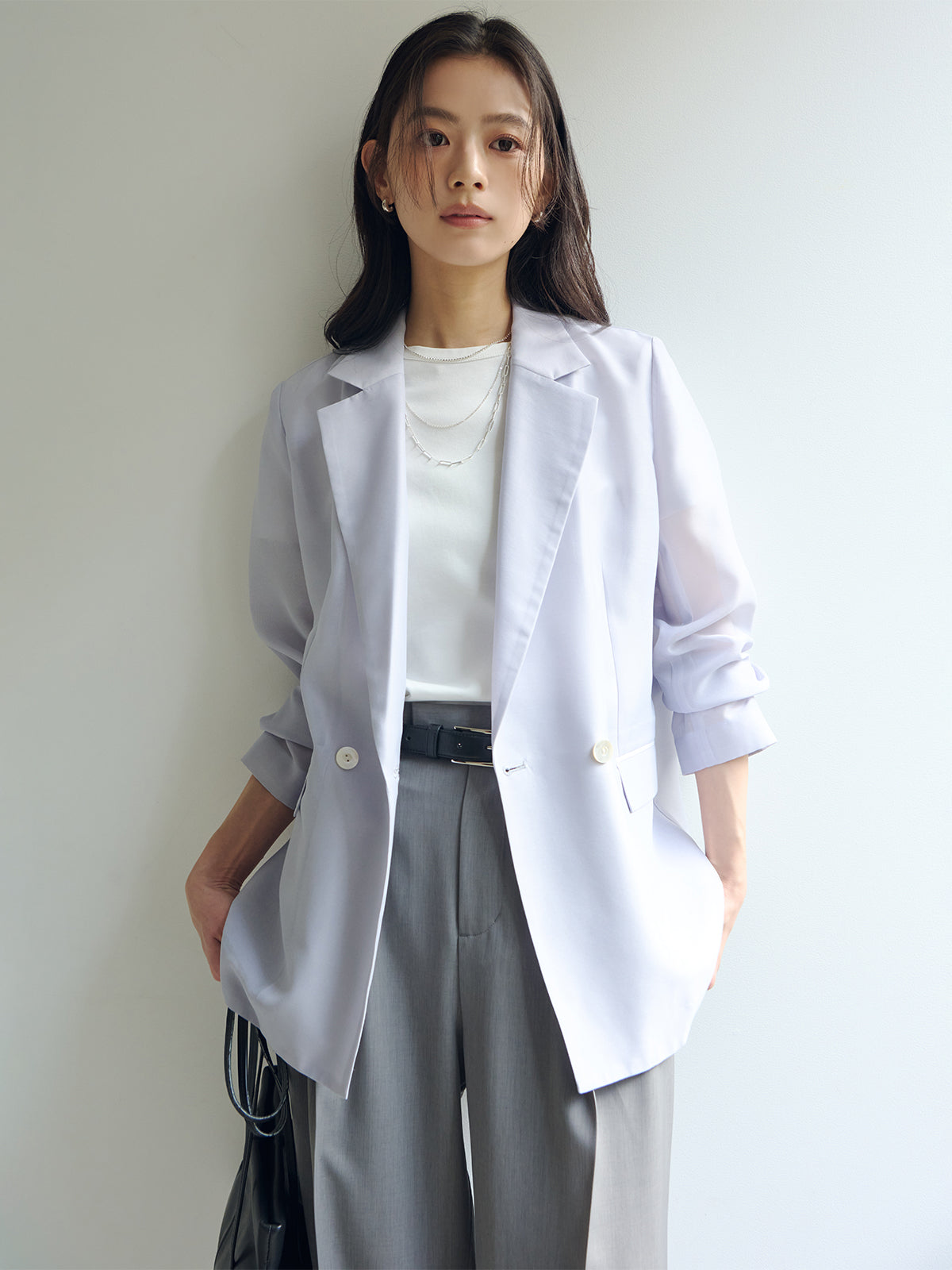 Silk touch cotton slim fit T