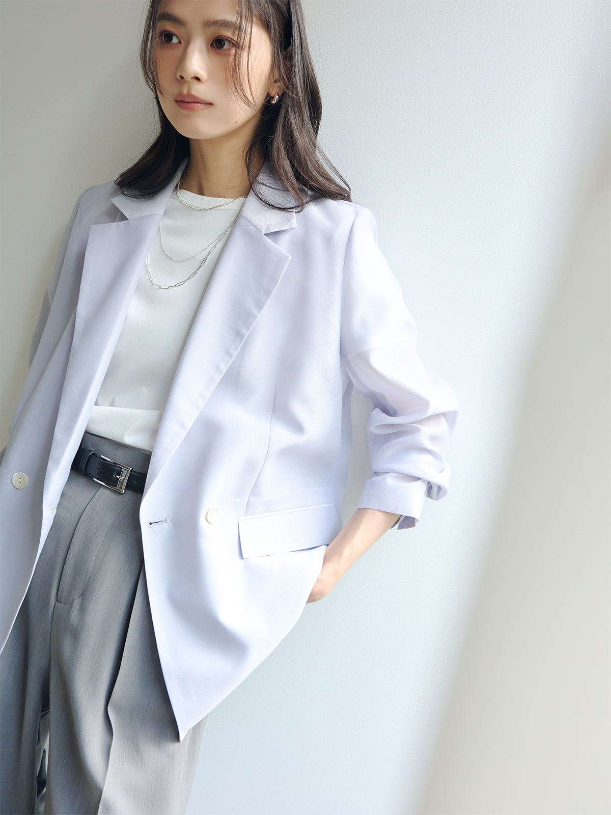 エアリーシアーダブルジャケット