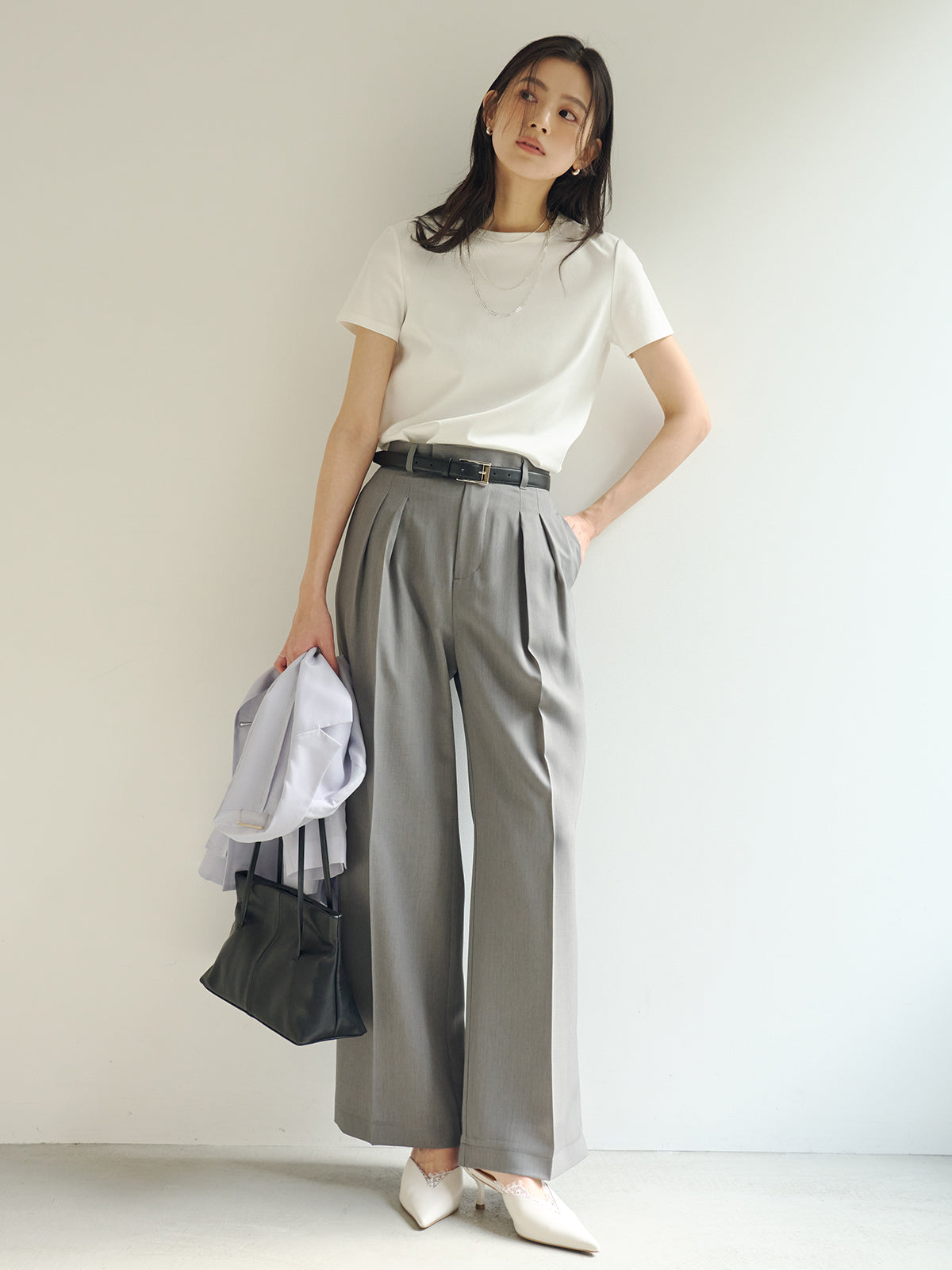 Silk touch cotton slim fit T