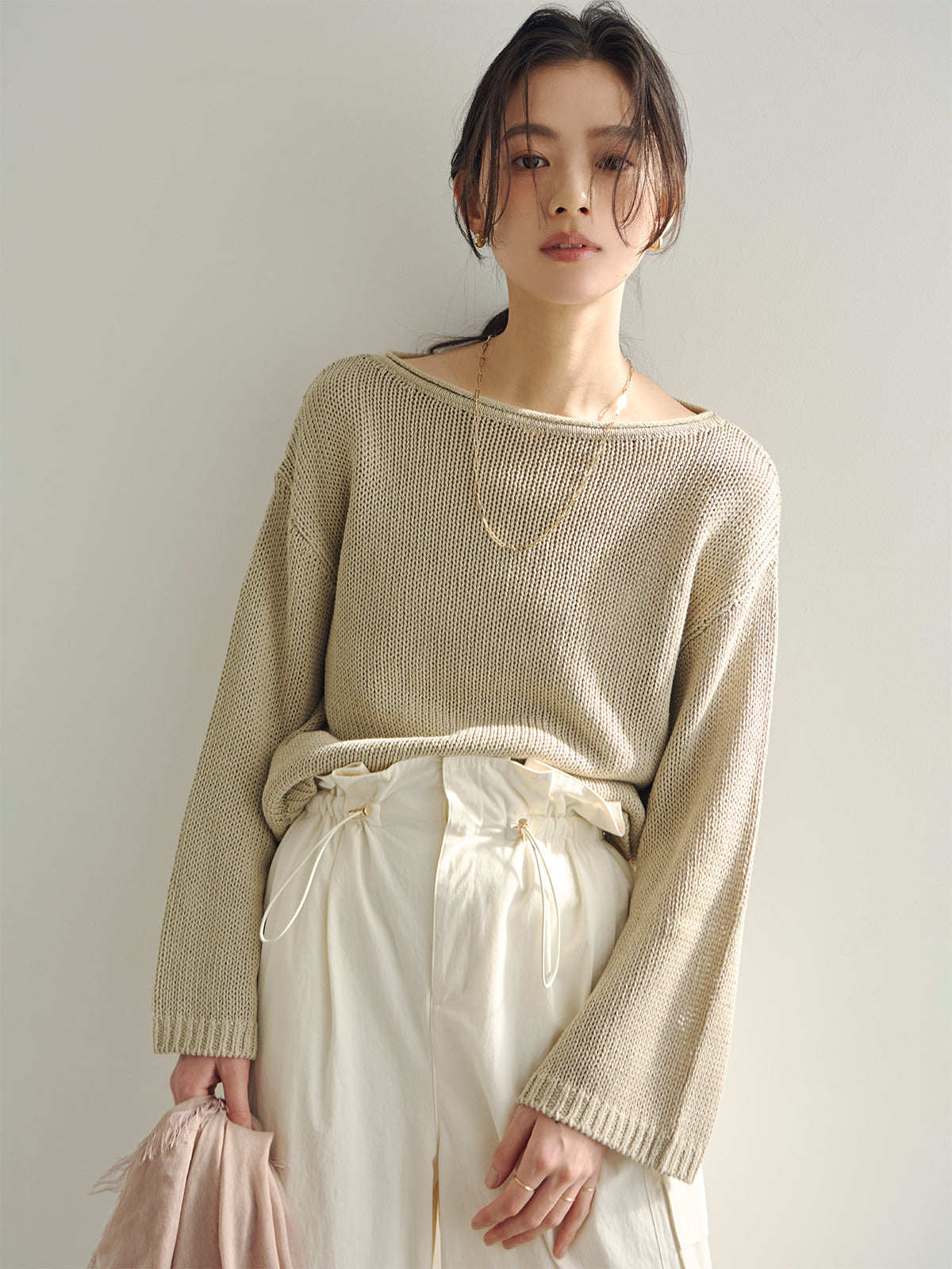 テクスチャードロストカーゴパンツ