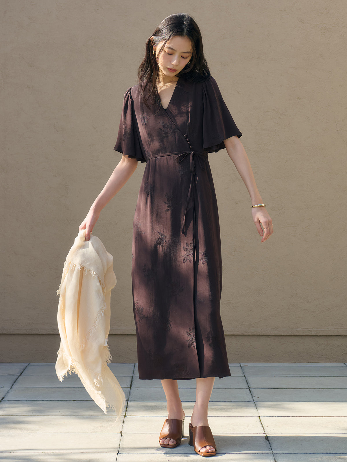 ブーケジャカードメロウワンピース