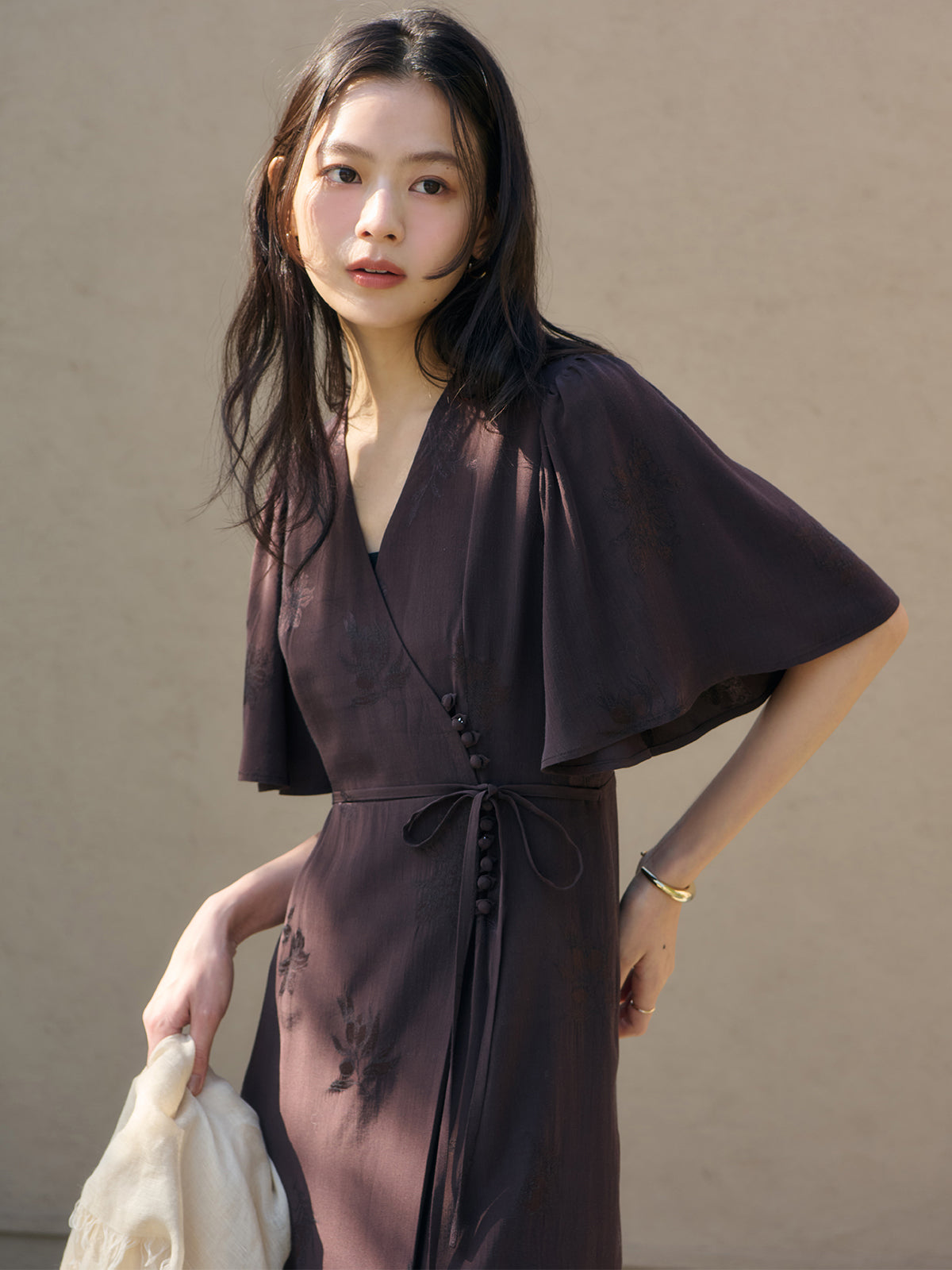 ブーケジャカードメロウワンピース