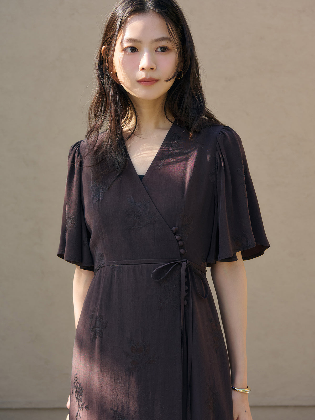 ブーケジャカードメロウワンピース