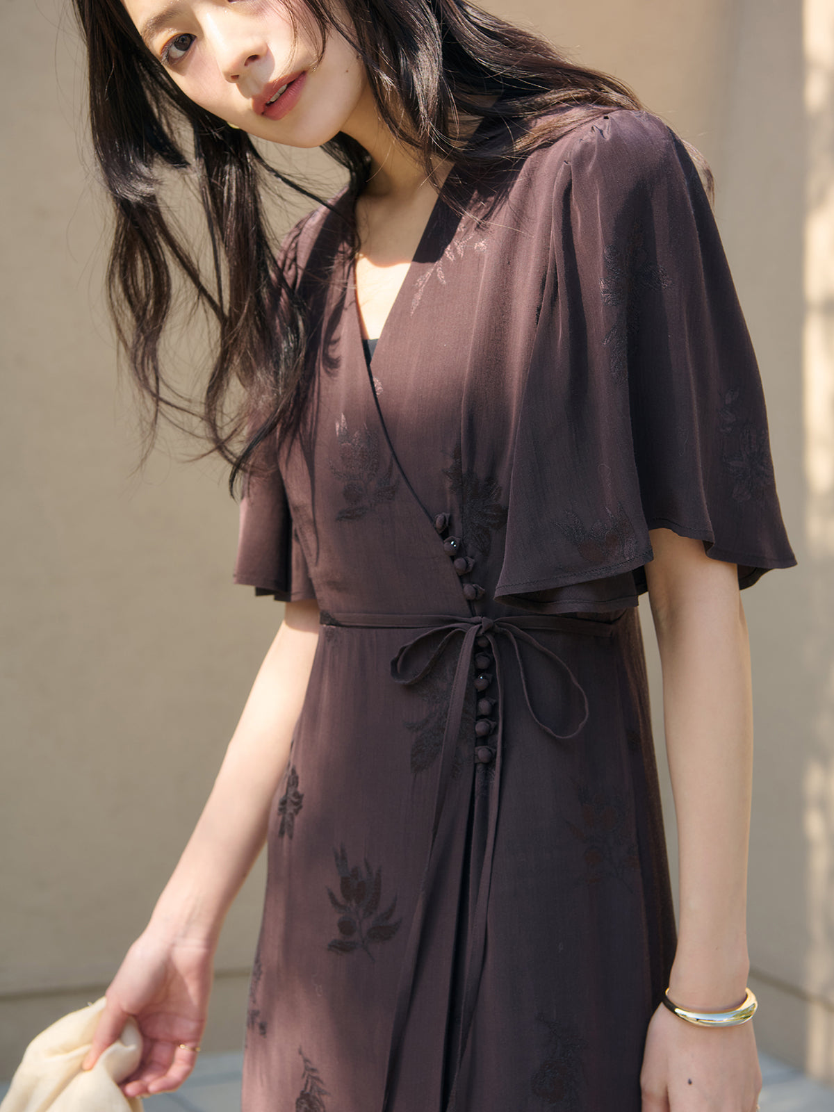 ブーケジャカードメロウワンピース