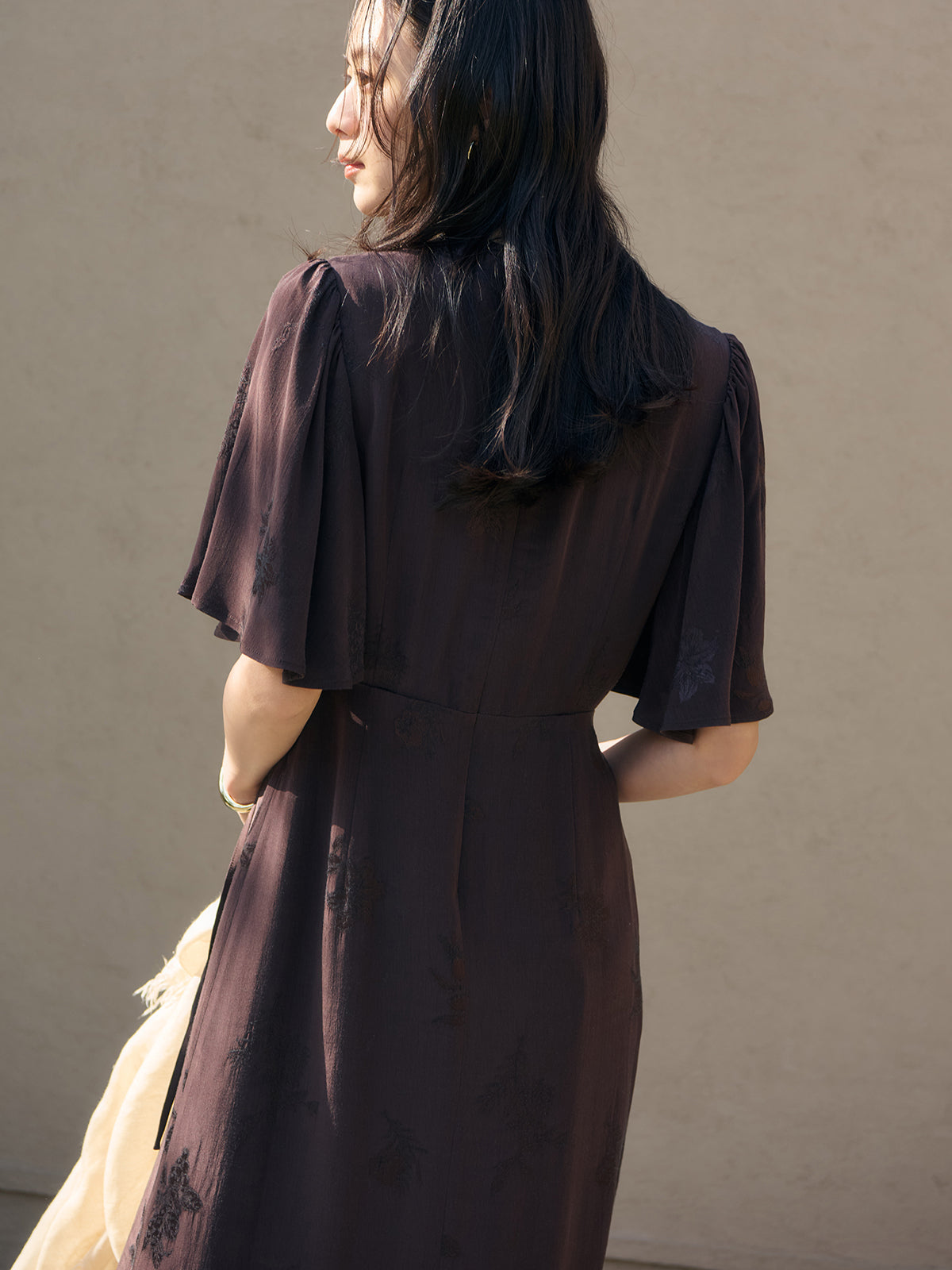 ブーケジャカードメロウワンピース