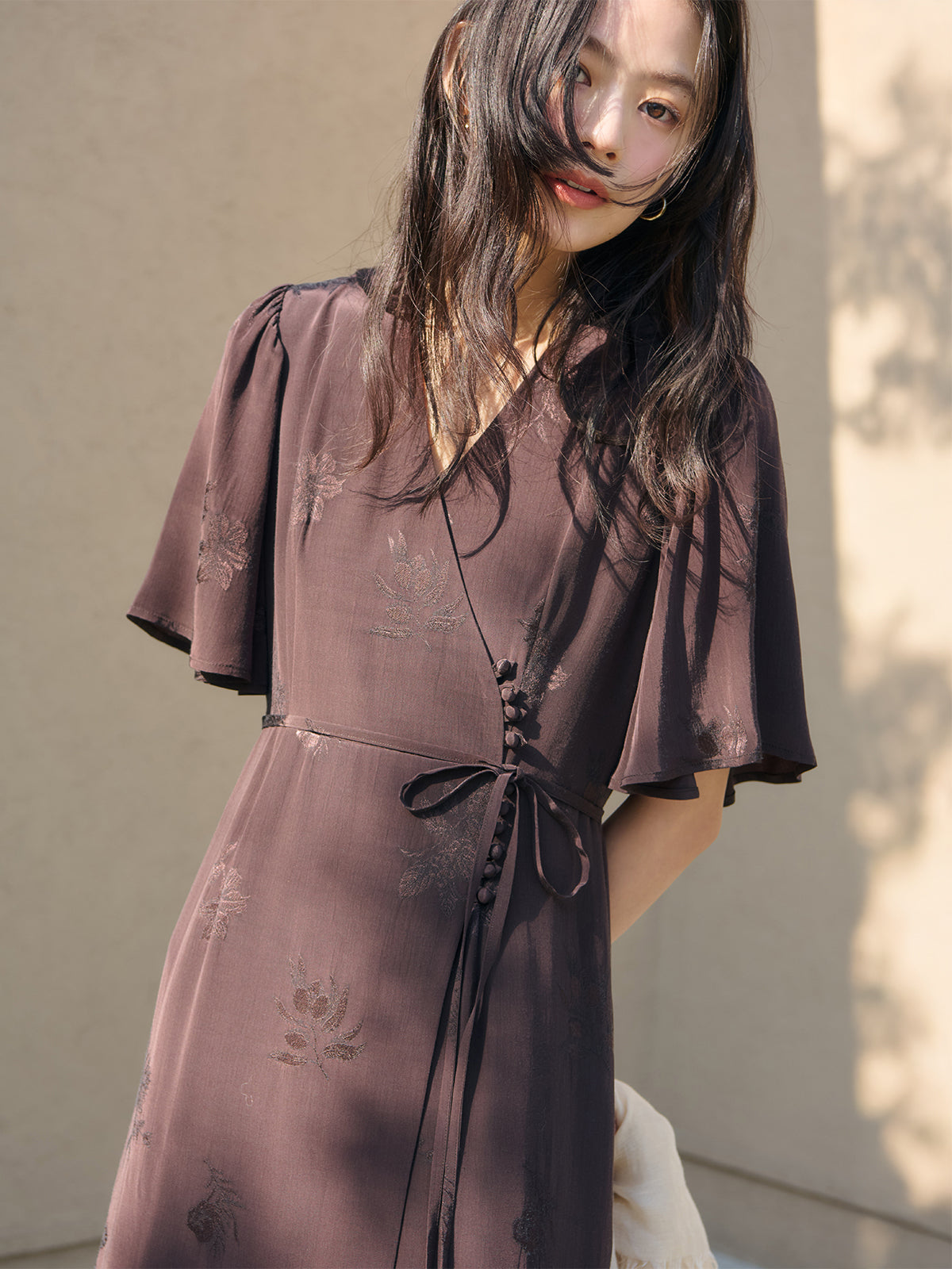 ブーケジャカードメロウワンピース