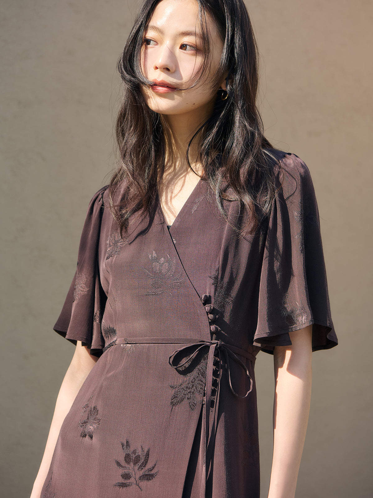 ブーケジャカードメロウワンピース