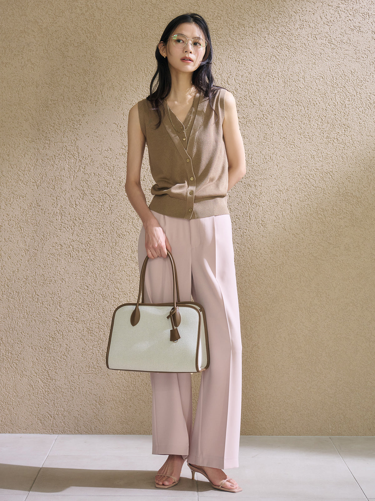 パイピングキャンバストート