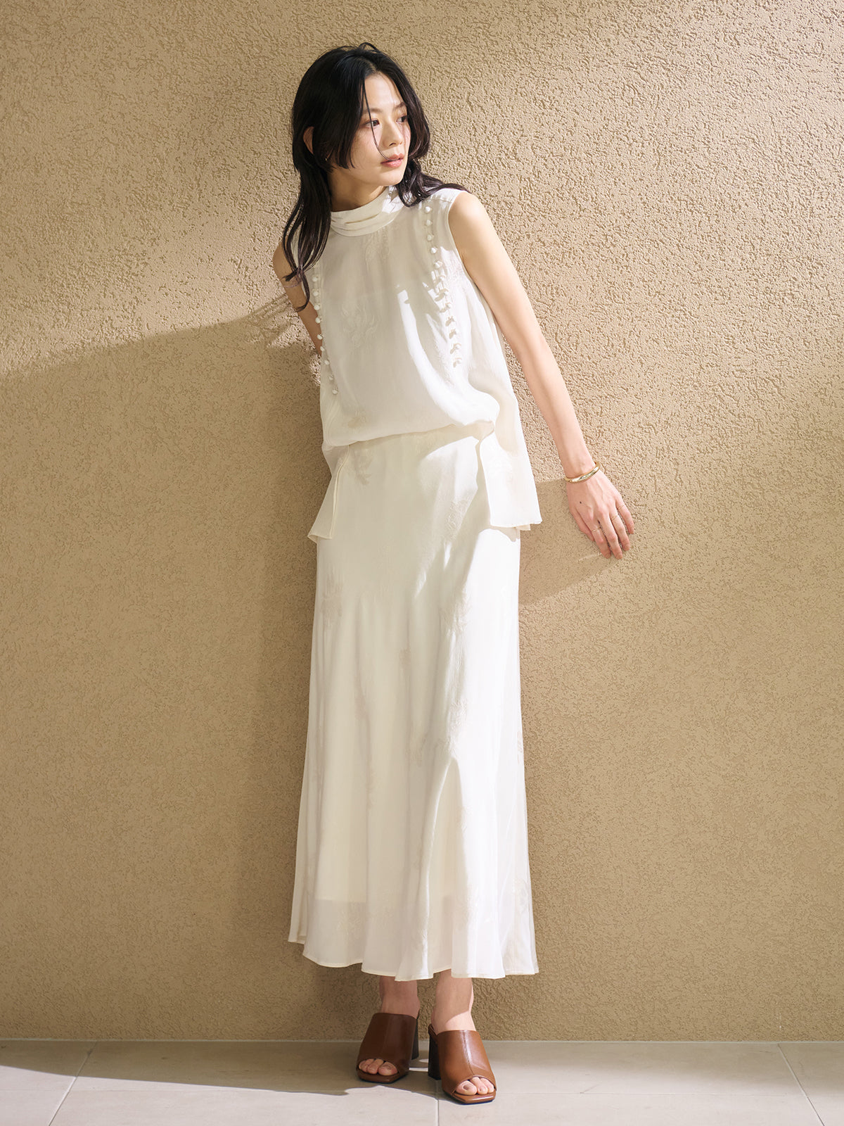 ブーケジャカードナロースカート