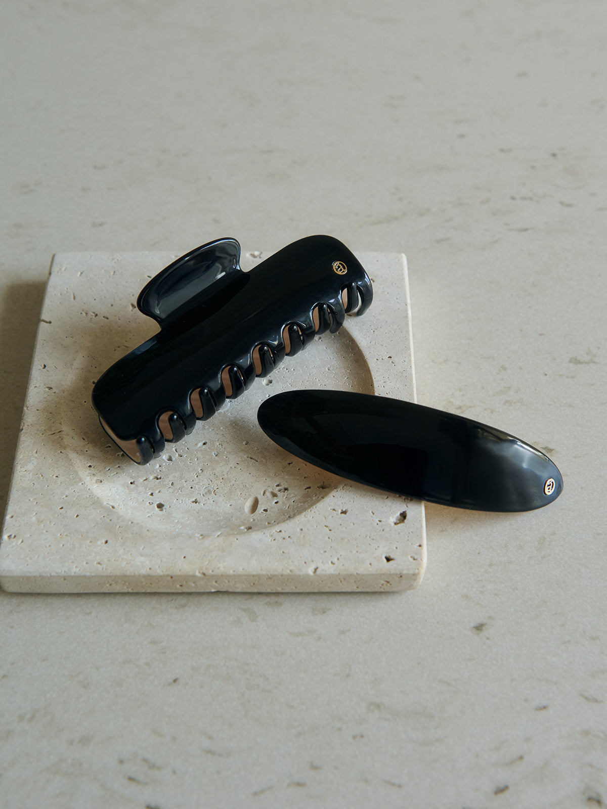 アセテートヘアクリップ