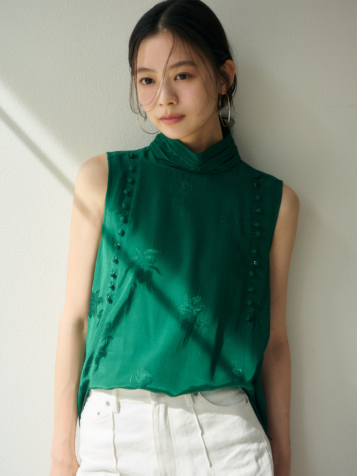 bigナローフープピアス