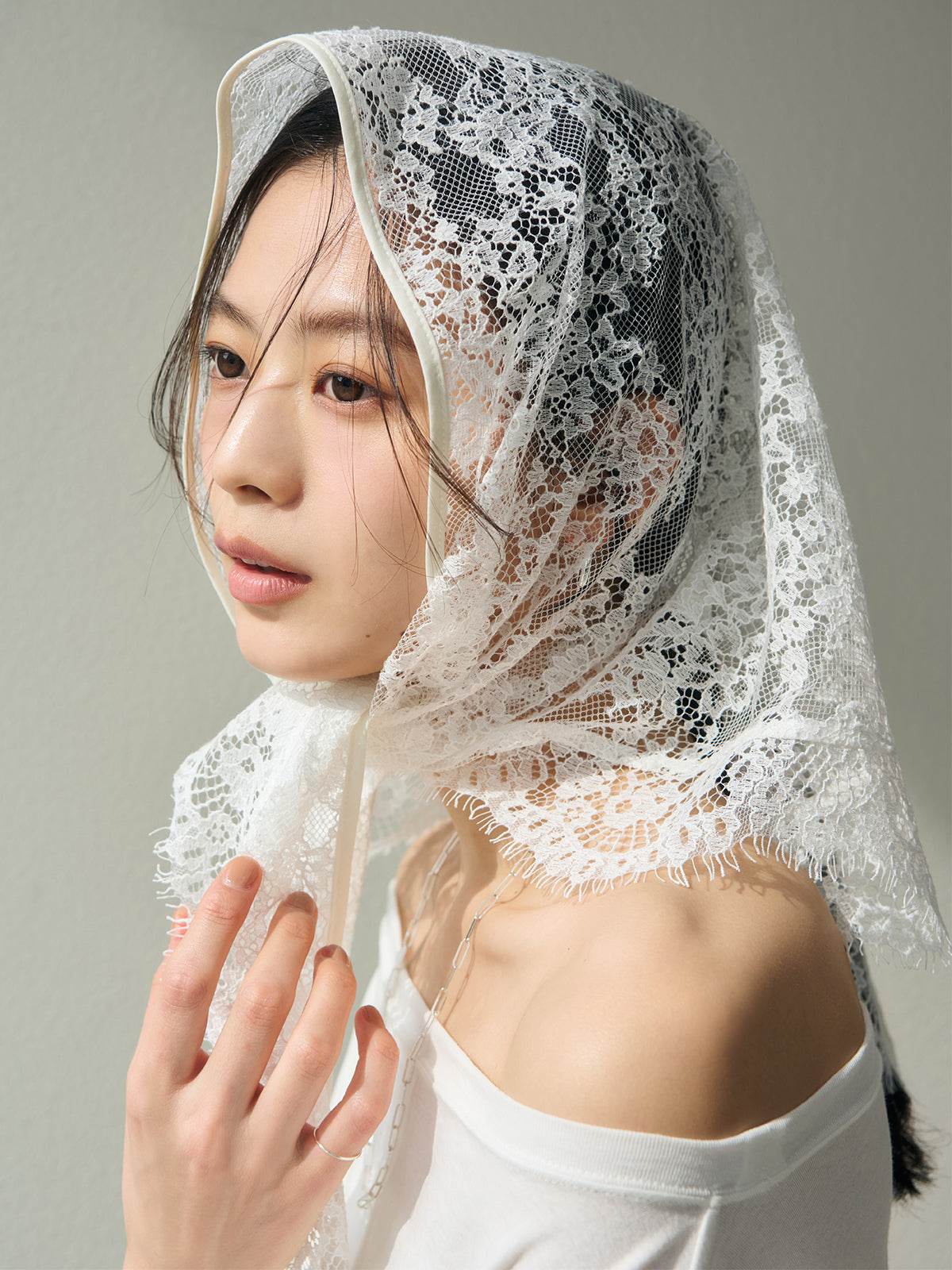 レーストライアングルスカーフ