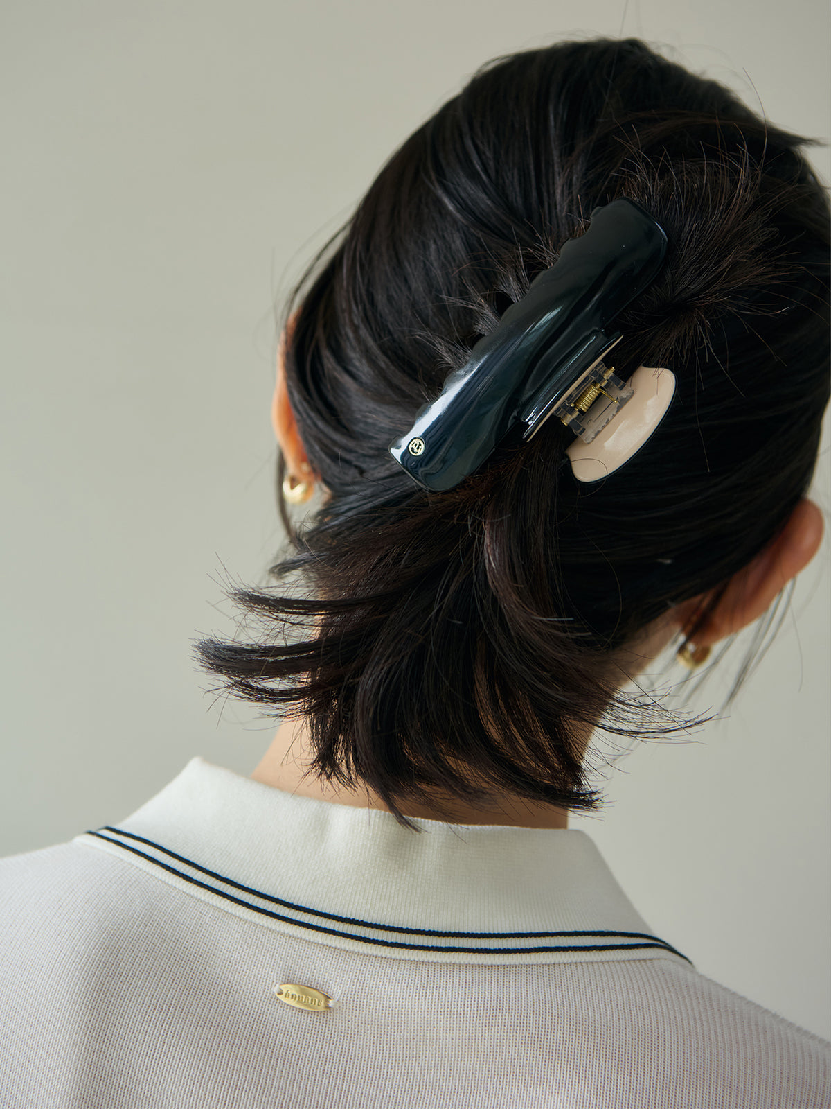 アセテートヘアクリップ