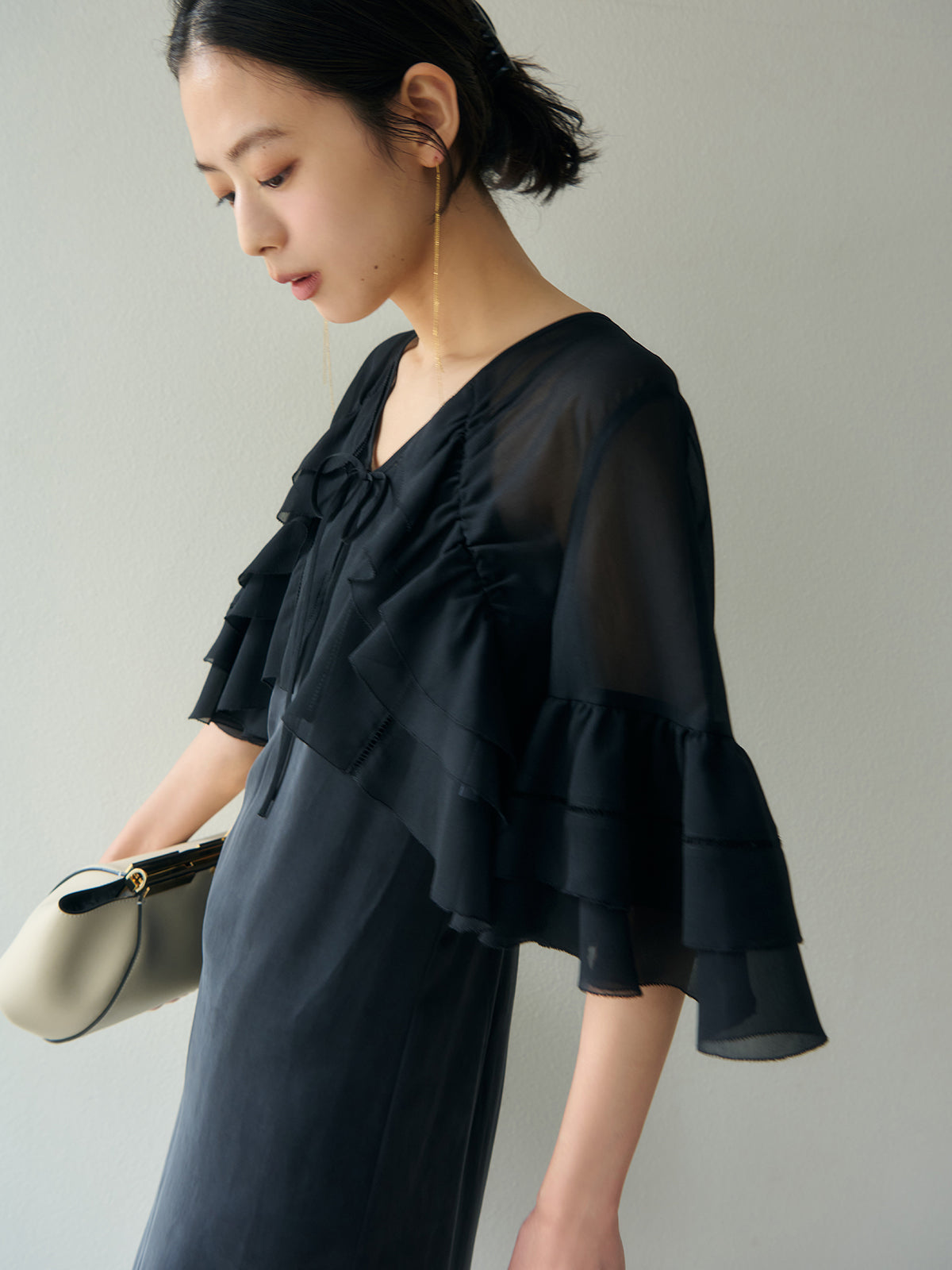 ボレロキャミワンピース