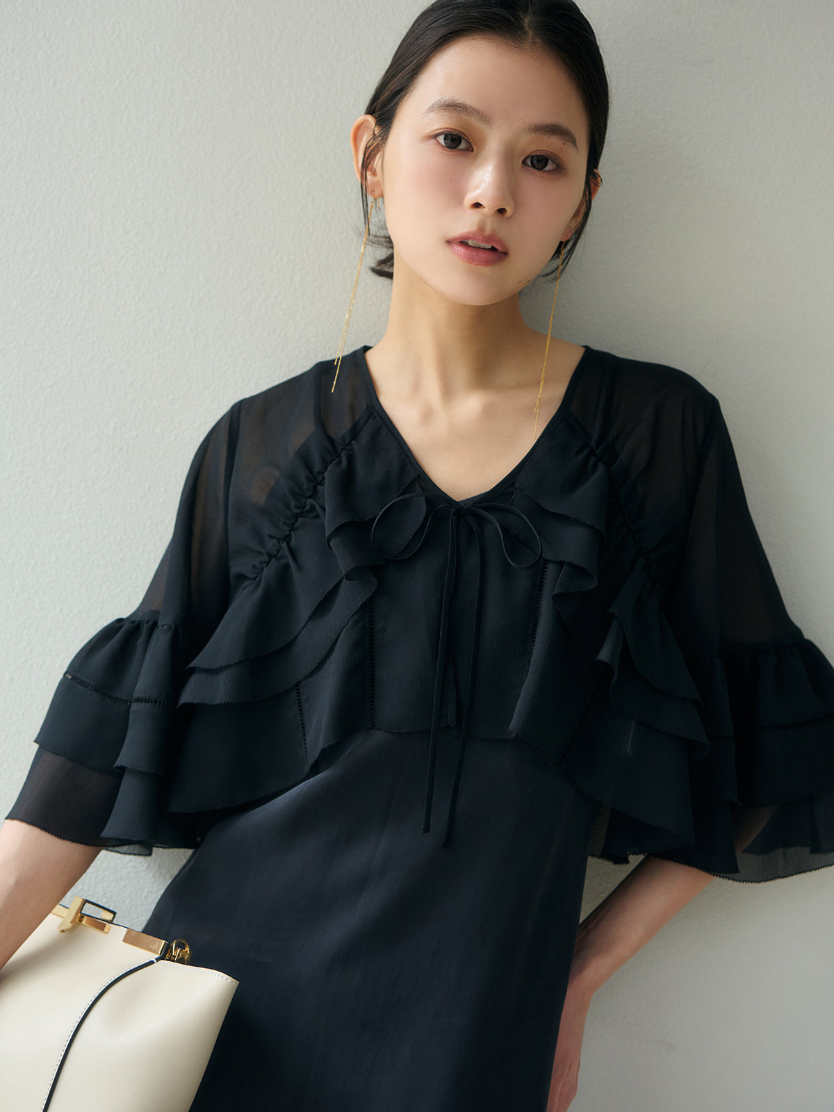 ボレロキャミワンピース