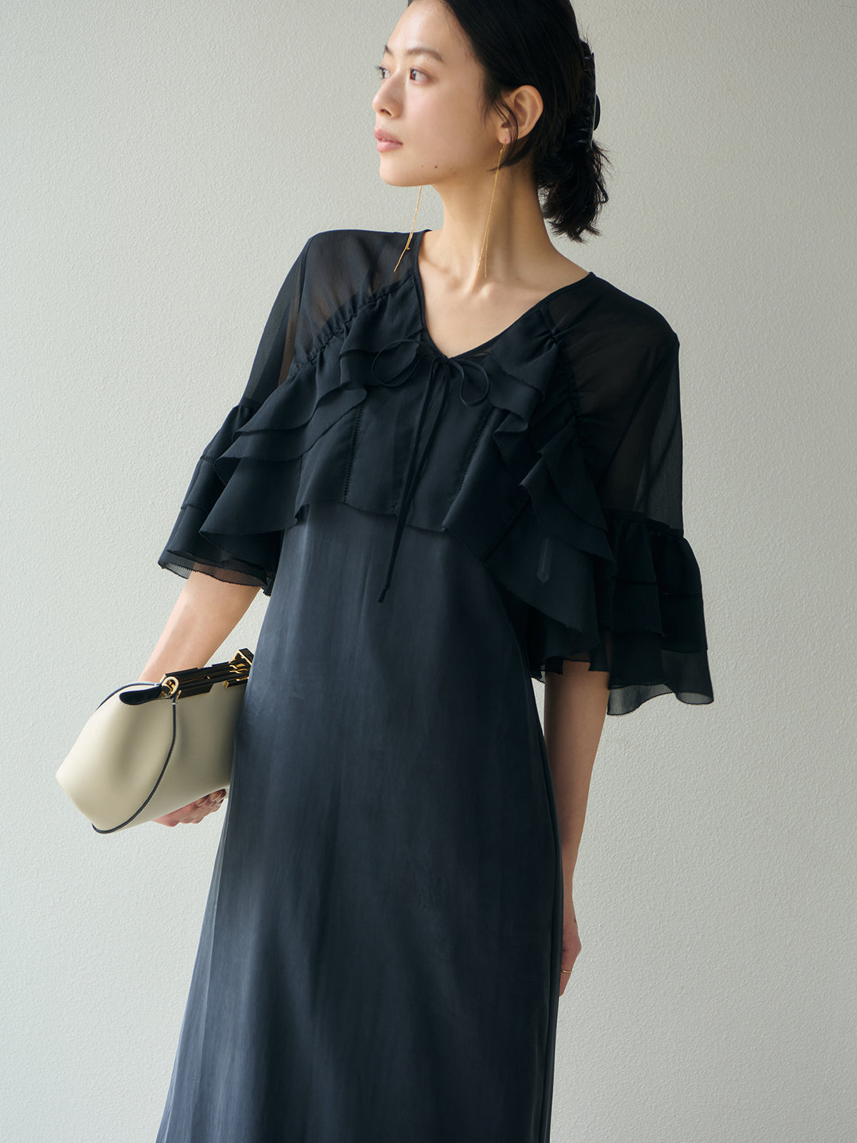 ボレロキャミワンピース