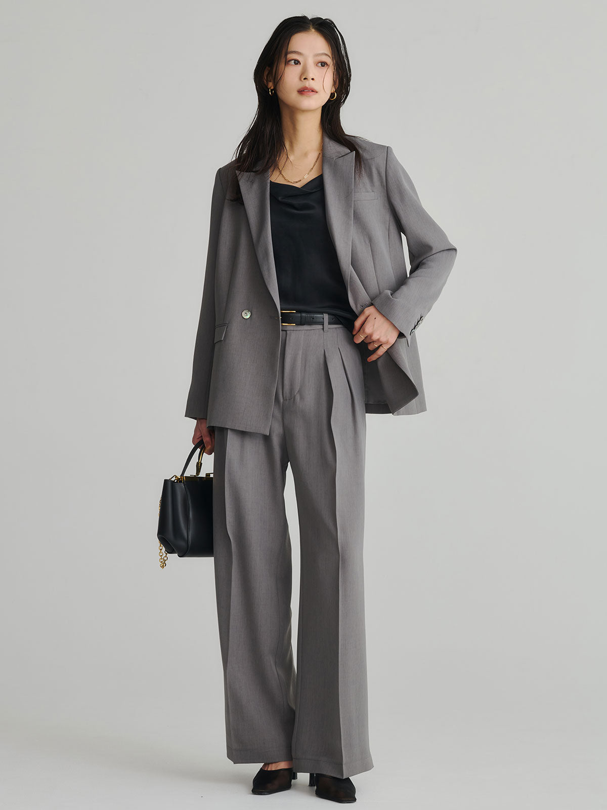 Fibril Satin Drape Camisole