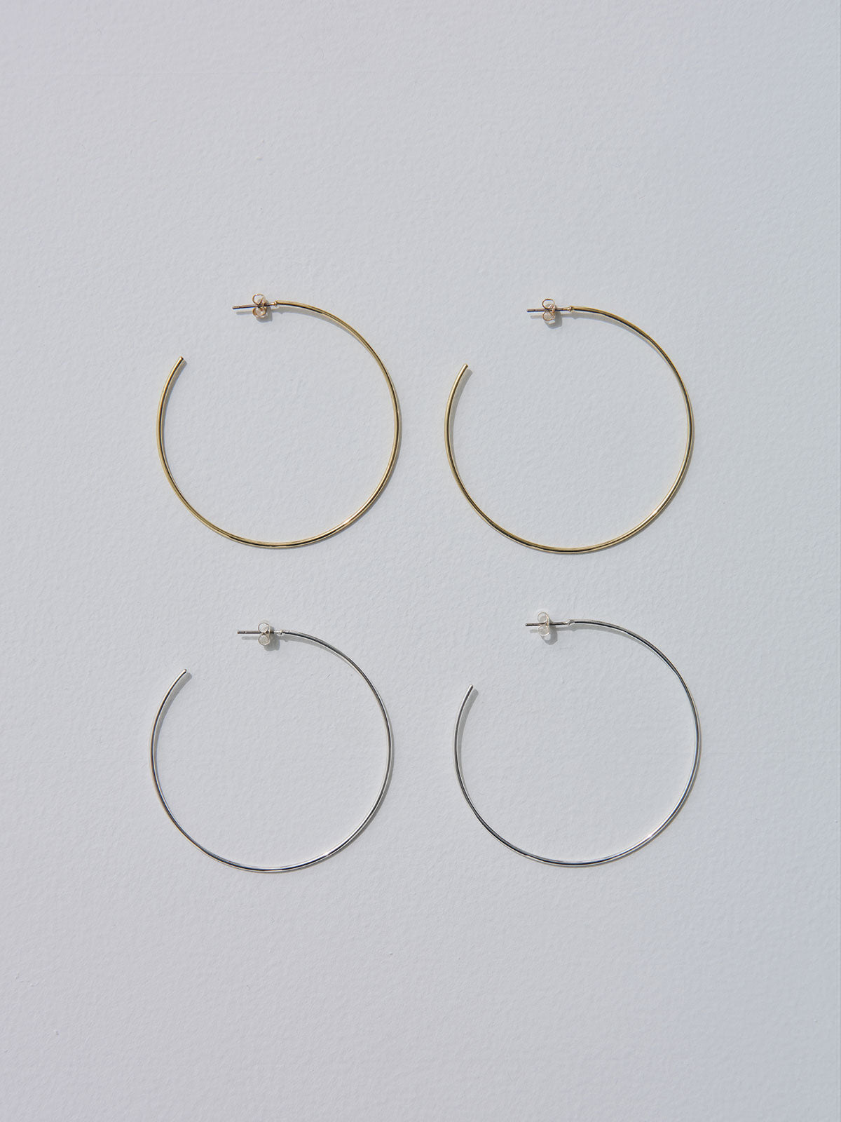 bigナローフープピアス