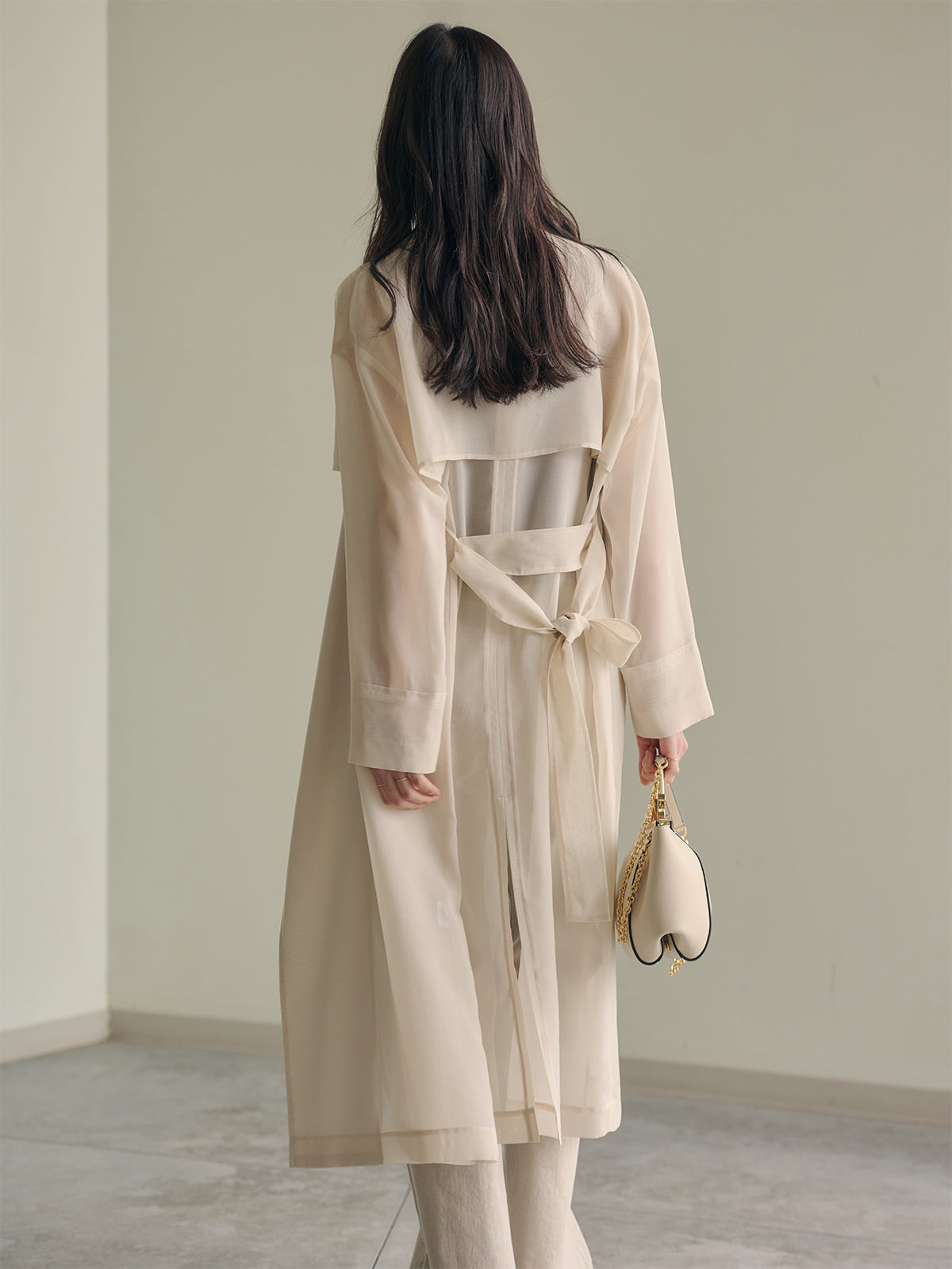 シアーロングコート