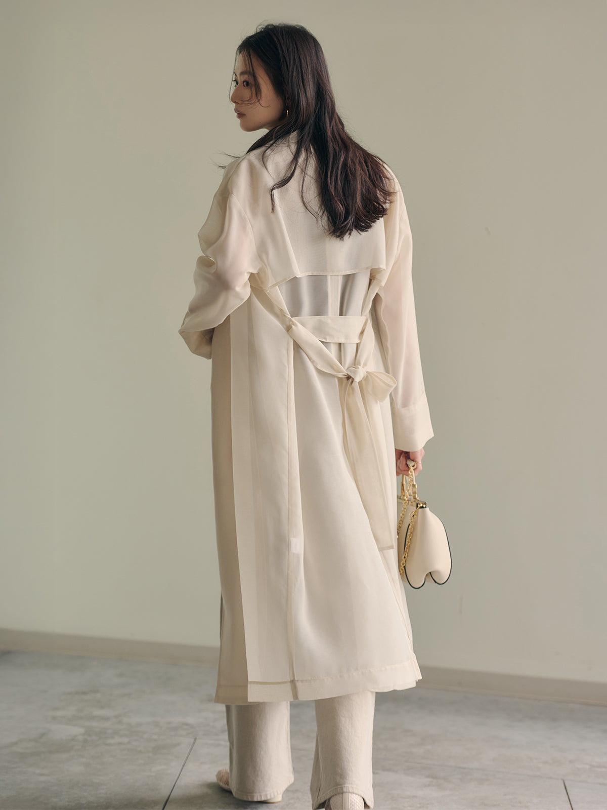 シアーロングコート