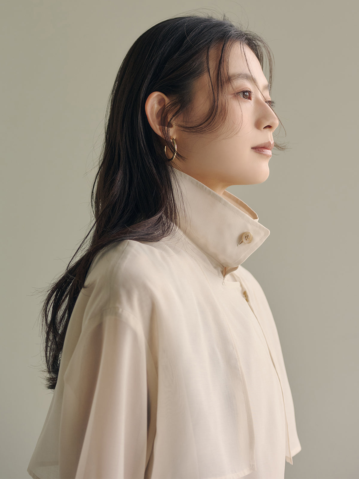 シアーロングコート