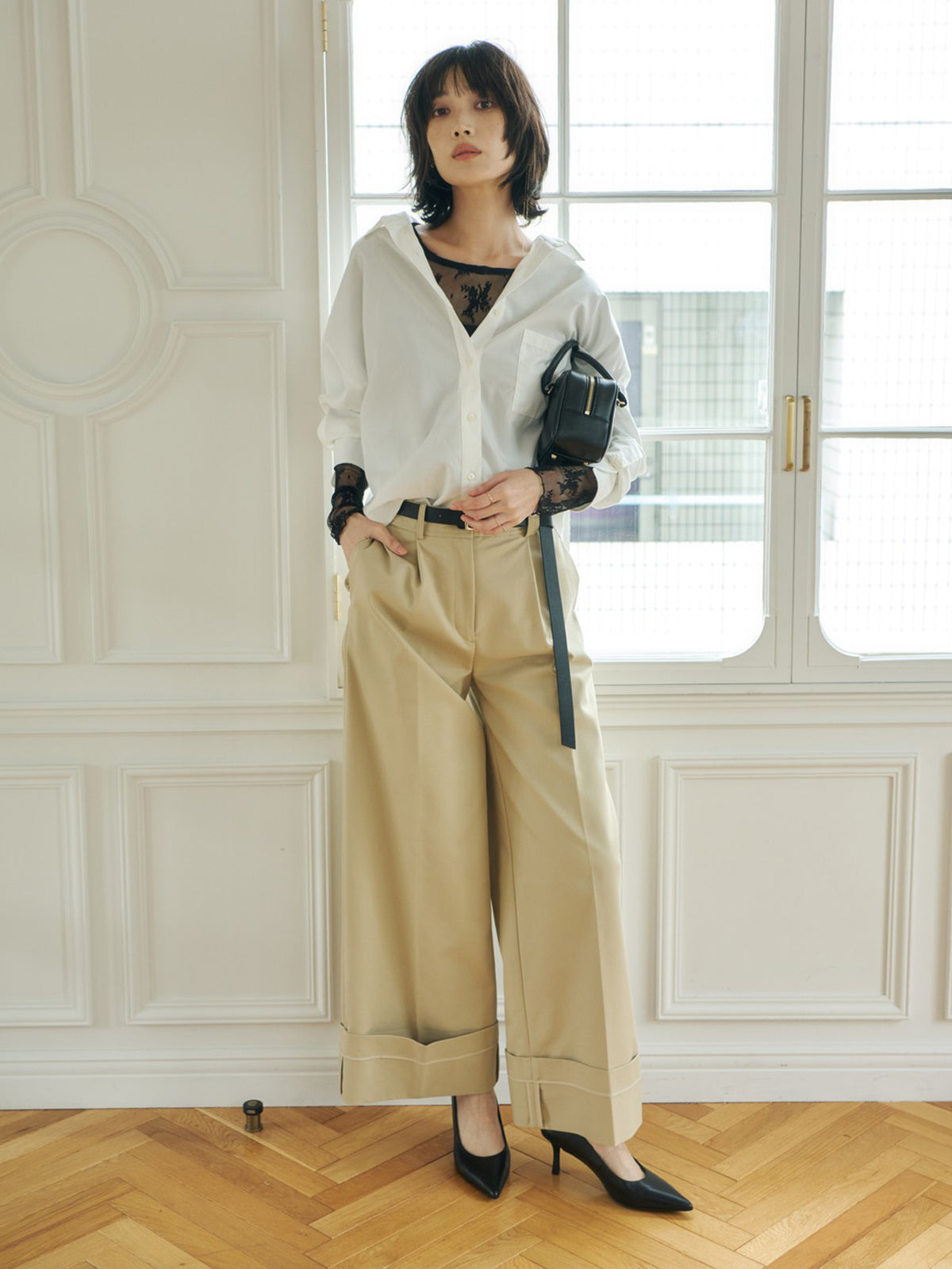 MODEL:172cm COLOR:BEIGE SIZE:2