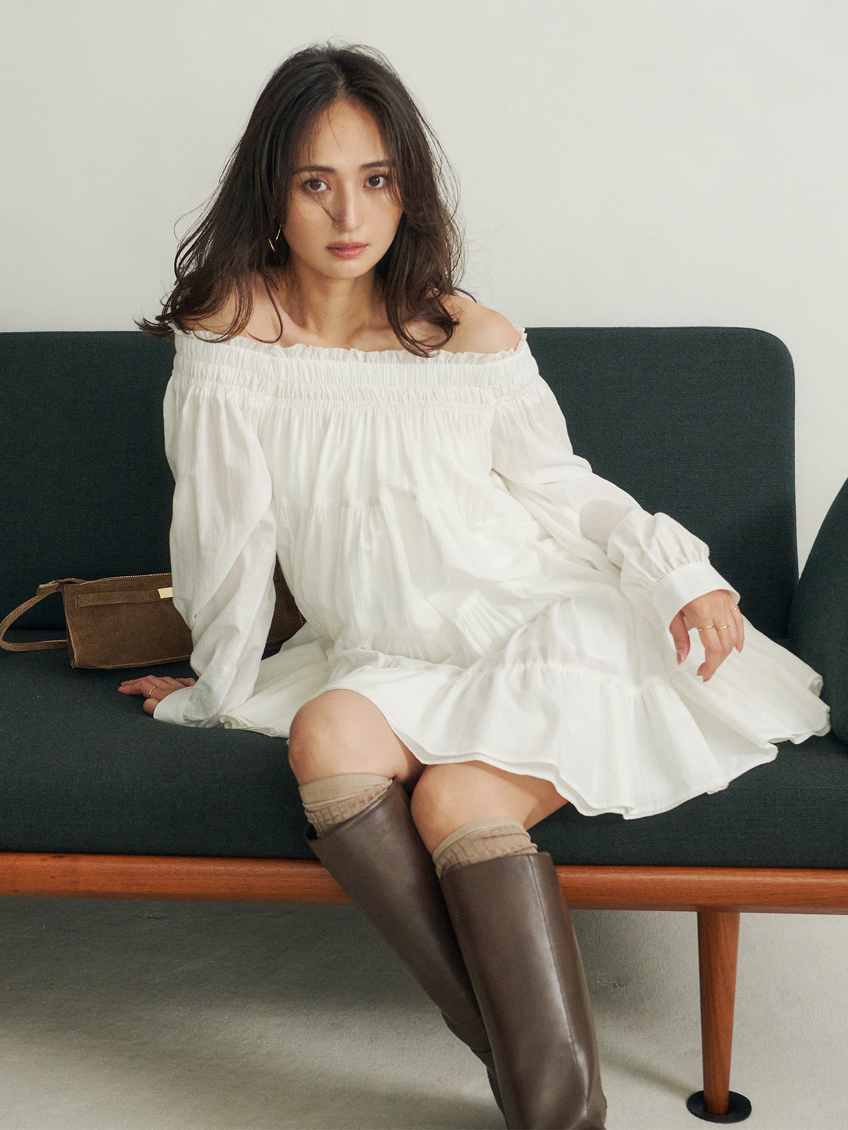 MODEL:160cm COLOR:WHITE SIZE:1
