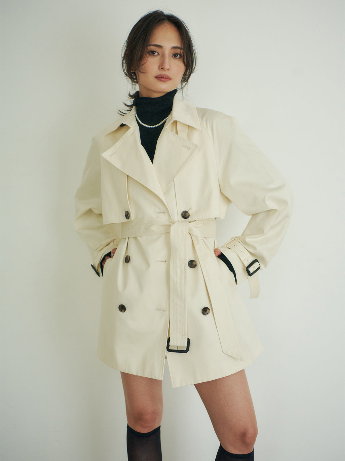 MODEL:160cm COLOR:IVORY SIZE:F