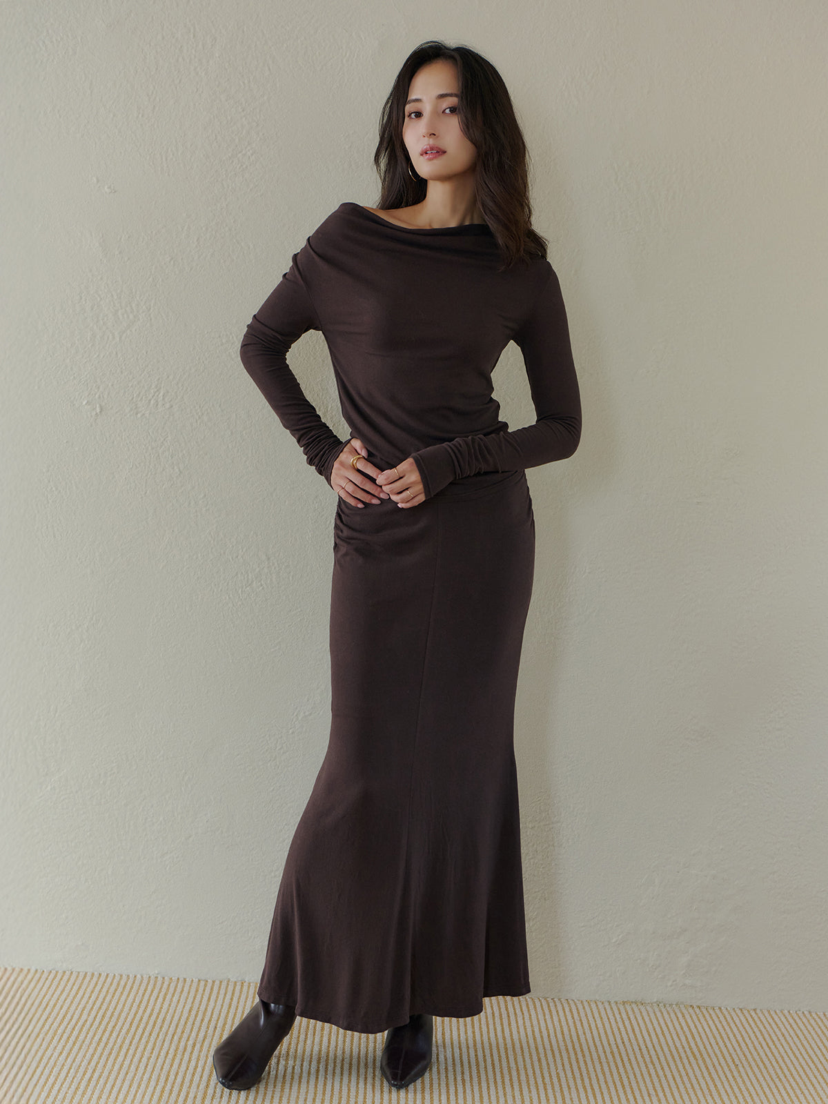 MODEL:160cm COLOR:BROWN SIZE:1