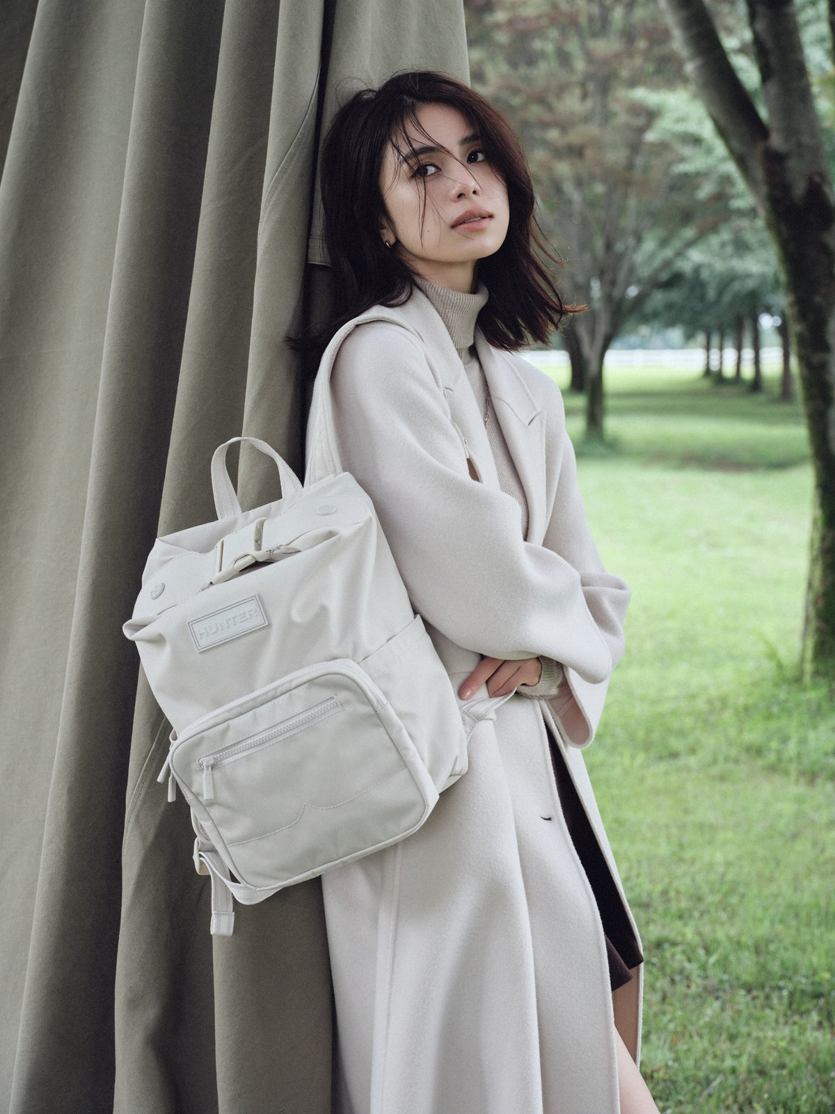 【HUNTER for anuans】NYLON PIONEER MEDIUM TOPCLIP BACKPACK