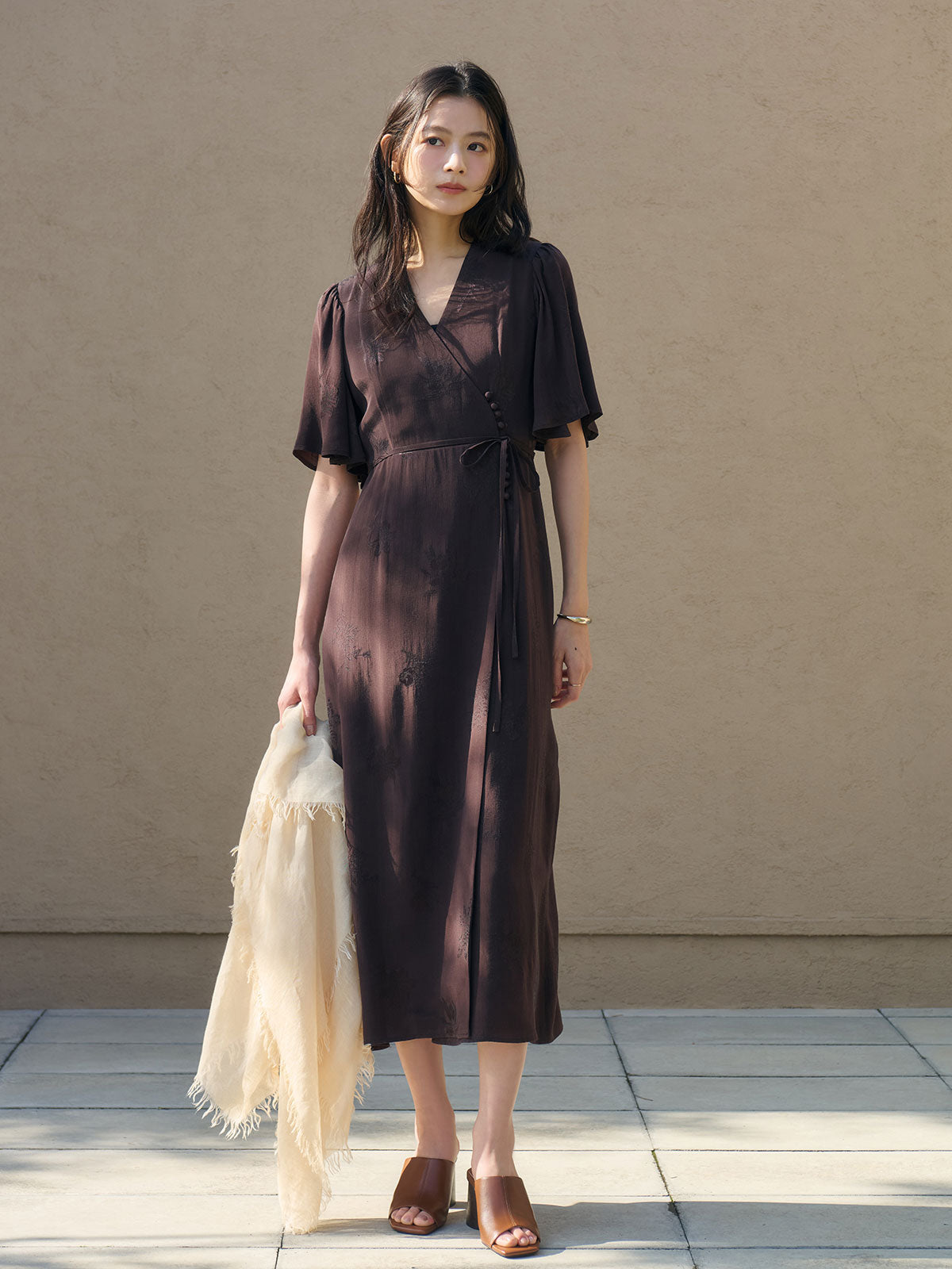 ブーケジャカードメロウワンピース