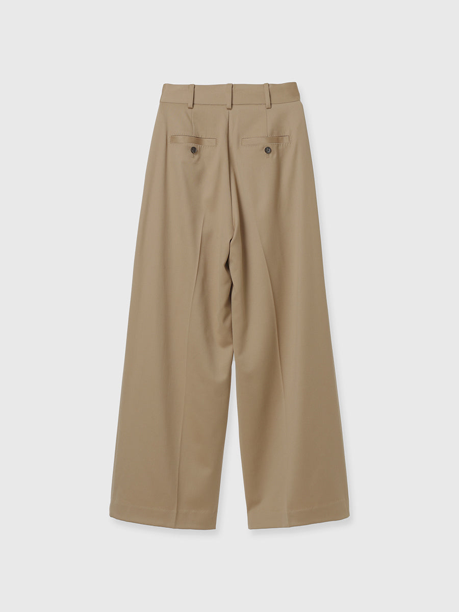 グロスウールワイドパンツ