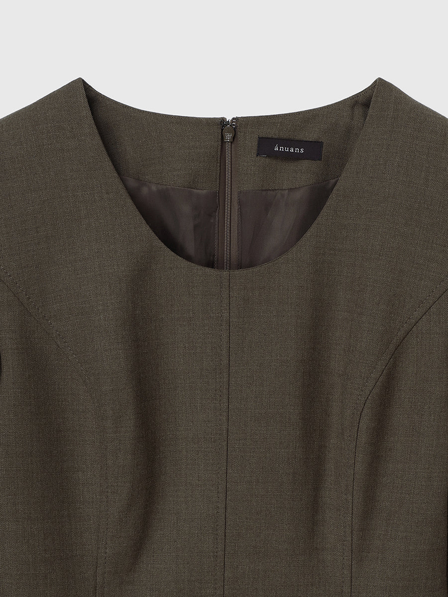 ボクシーミニワンピース