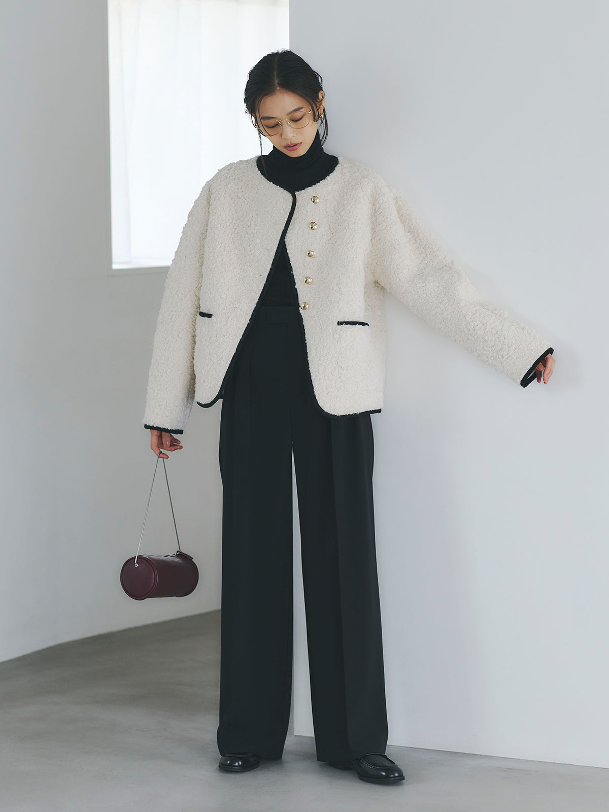 ECOPELパイピングボアジャケット