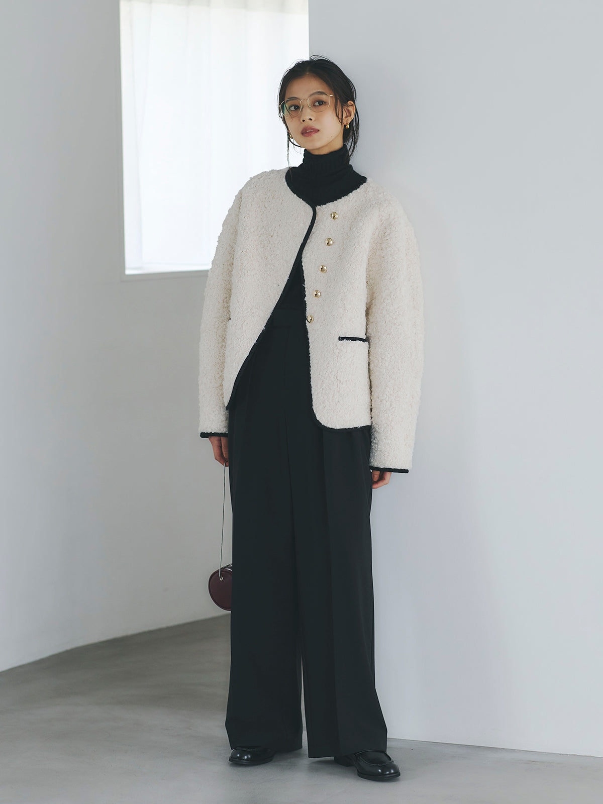 ECOPELパイピングボアジャケット