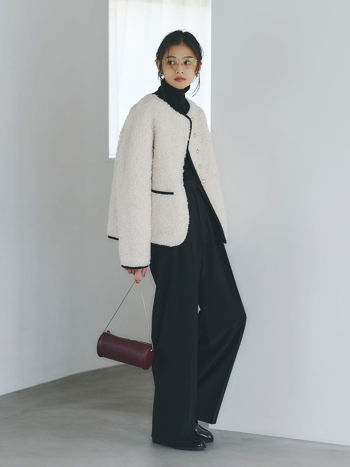 ECOPELパイピングボアジャケット