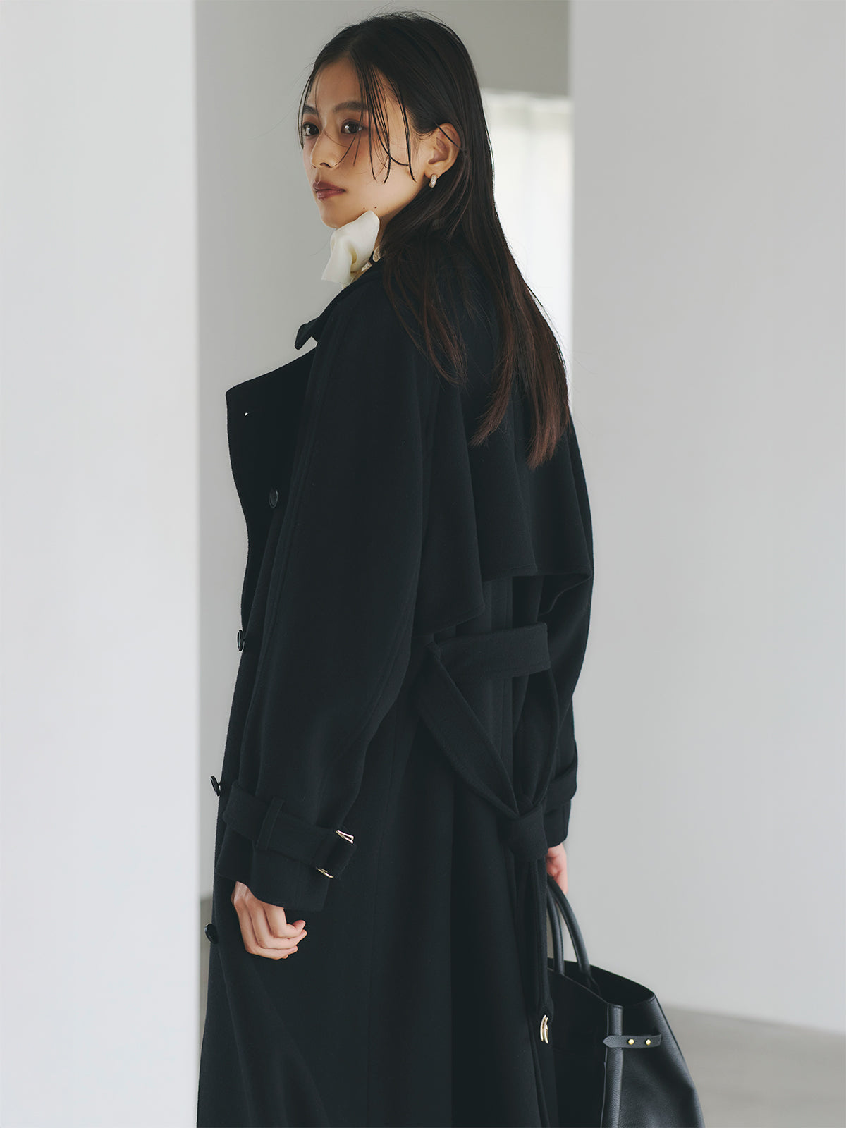 ウールトレンチコート