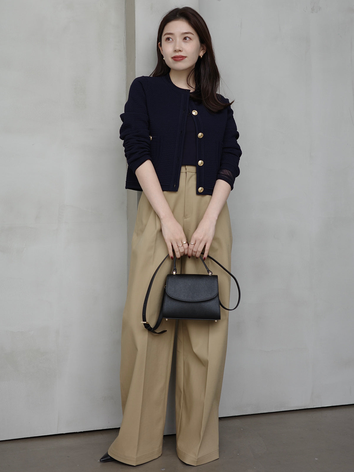 157cm COLOR:BEIGE SIZE:1