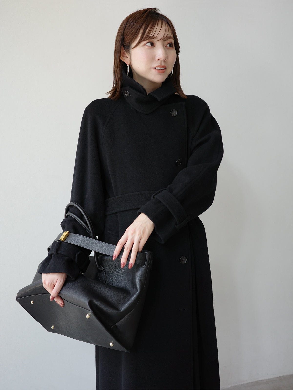 ウールトレンチコート