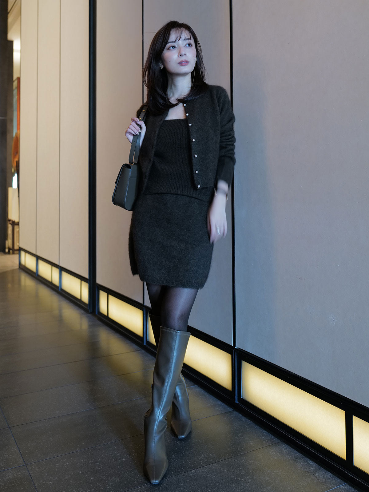 Director:154cm COLOR:KHAKI BROWN SIZE:1