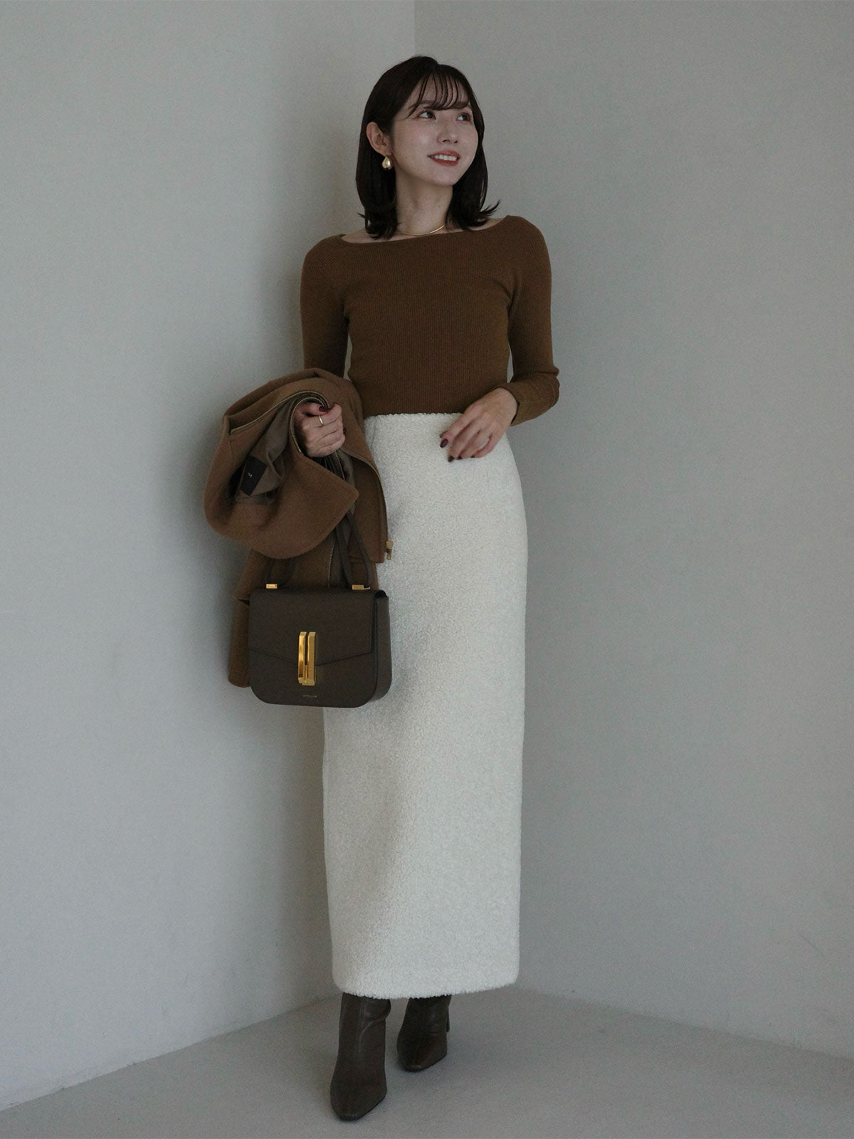 PR:162cm COLOR:IVORY SIZE:1