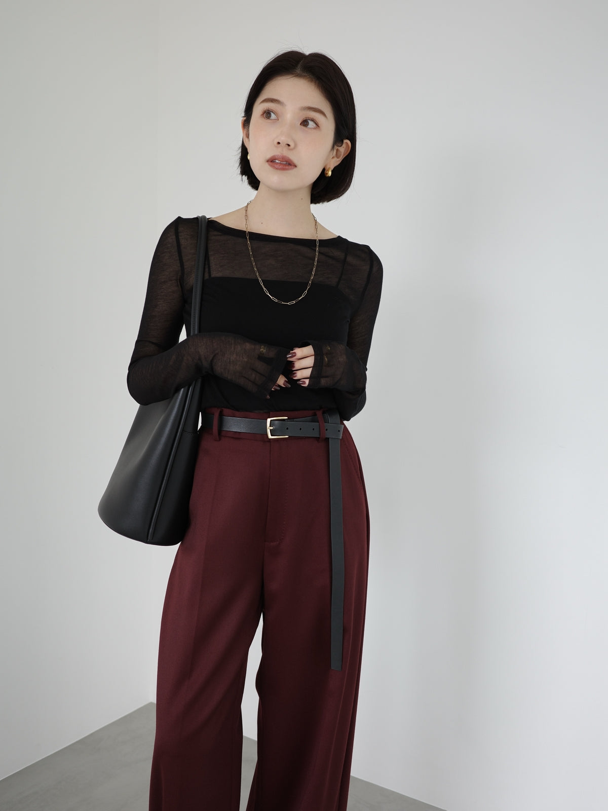 PR:157cm COLOR:BLACK SIZE:F