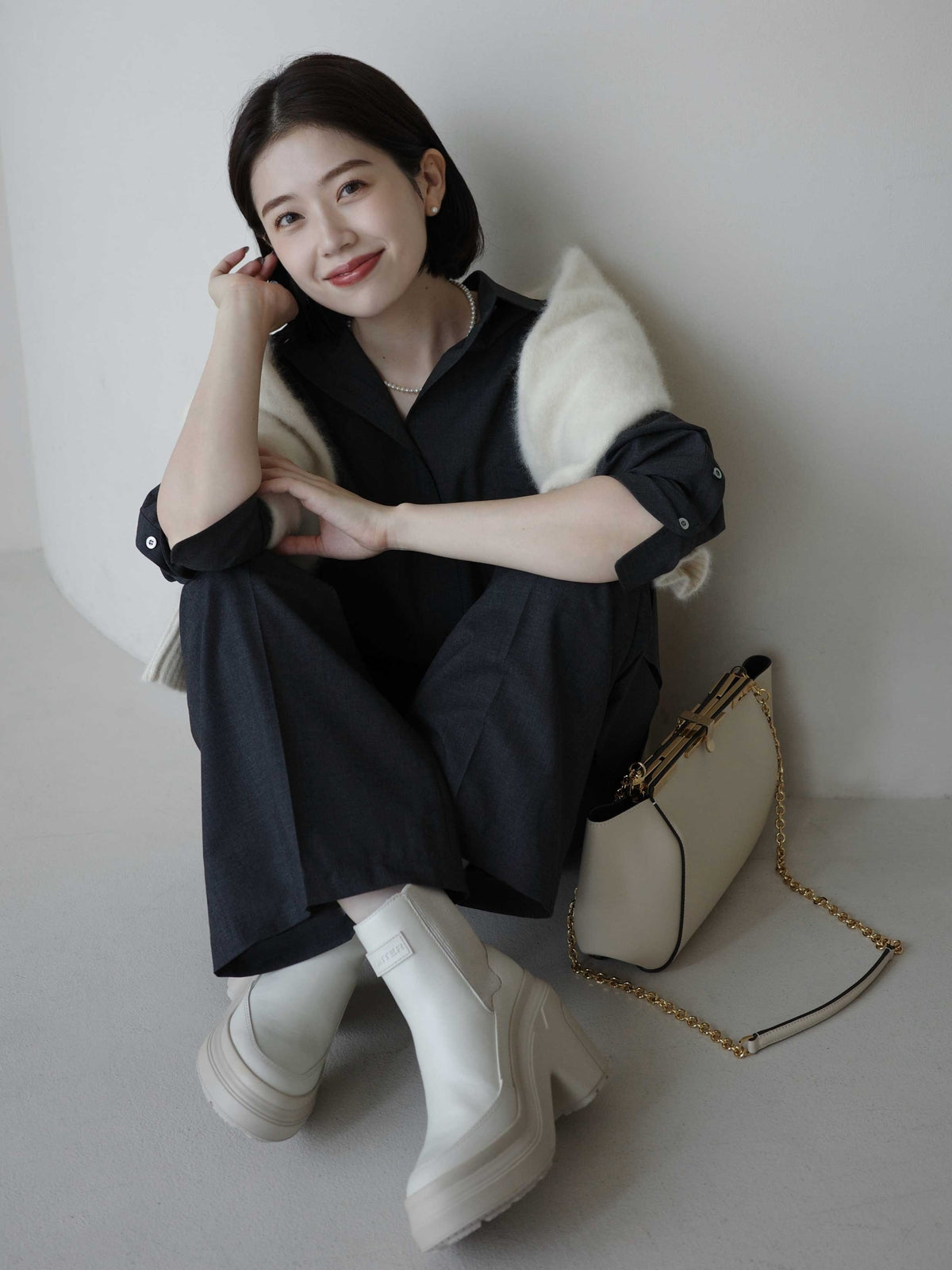 【HUNTER for anuans】REFINED EXPLORER HEEL CHELSEA BOOT