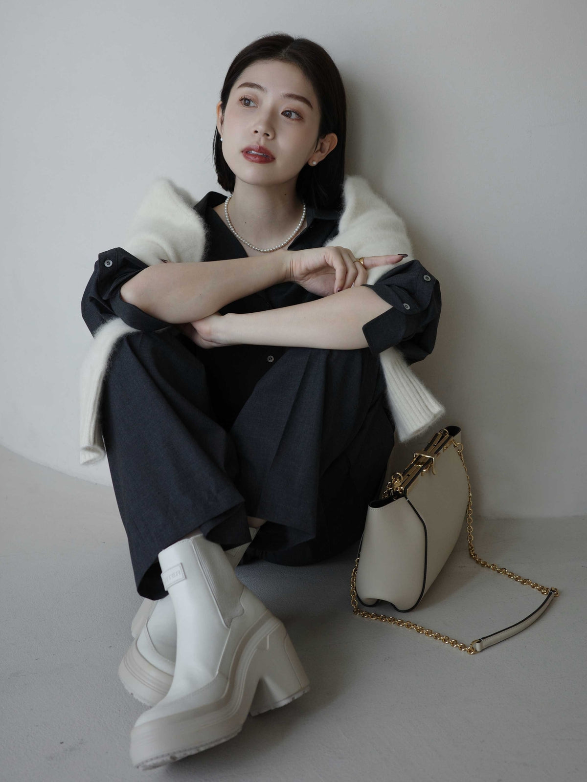 PR:157cm COLOR:ECRU SIZE:F