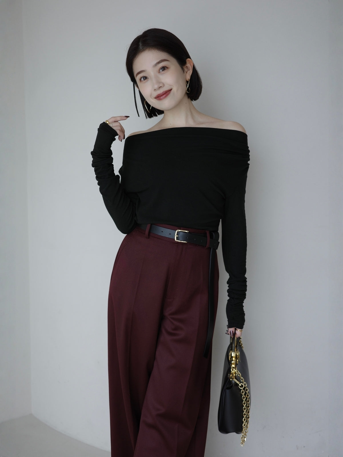PR:157cm COLOR:BLACK SIZE:F