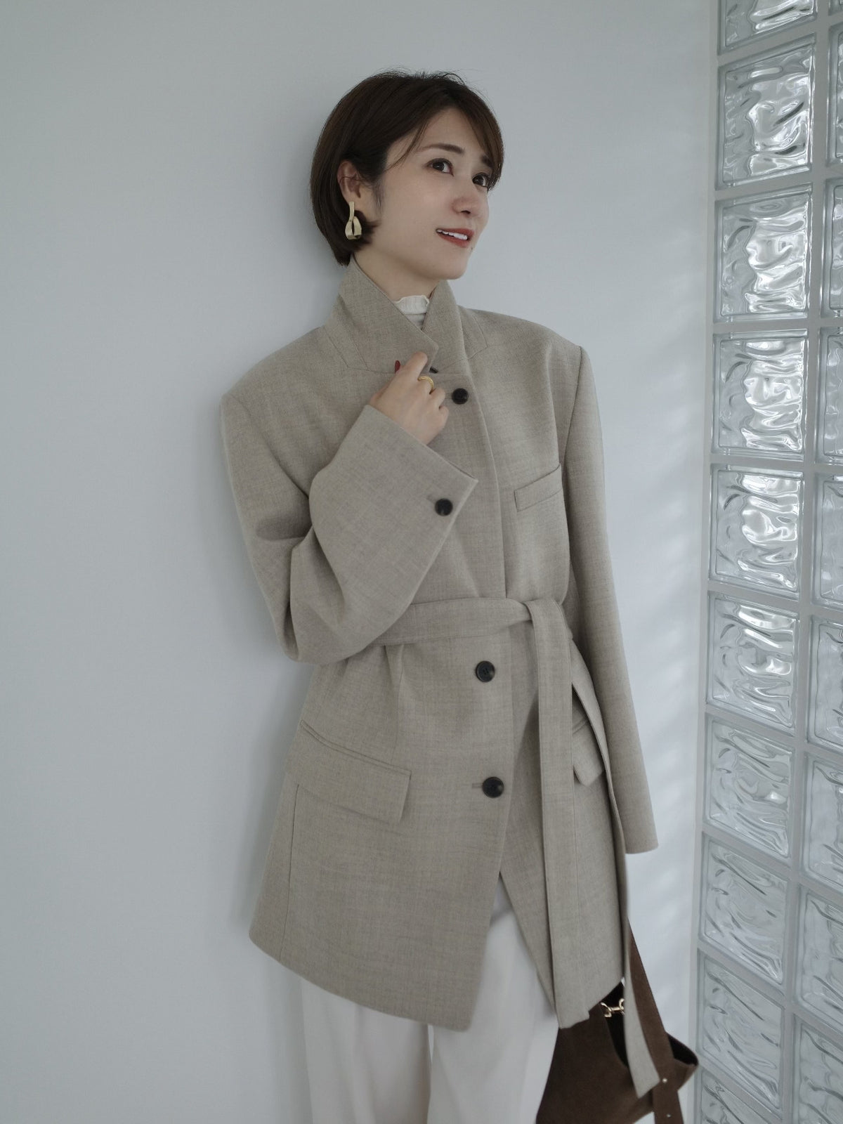 【BLOSSOM×ánuans】OVER FIT JACKET