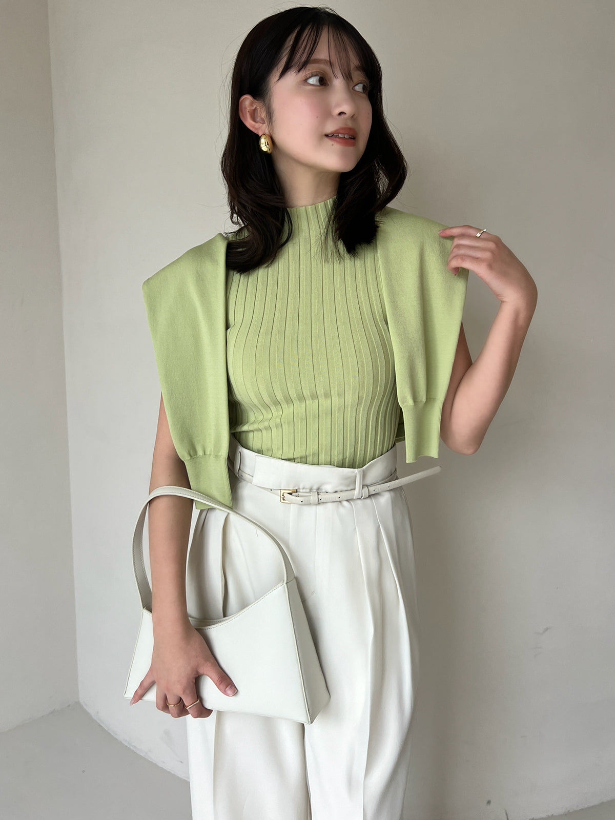 투턱 와이드 팬츠