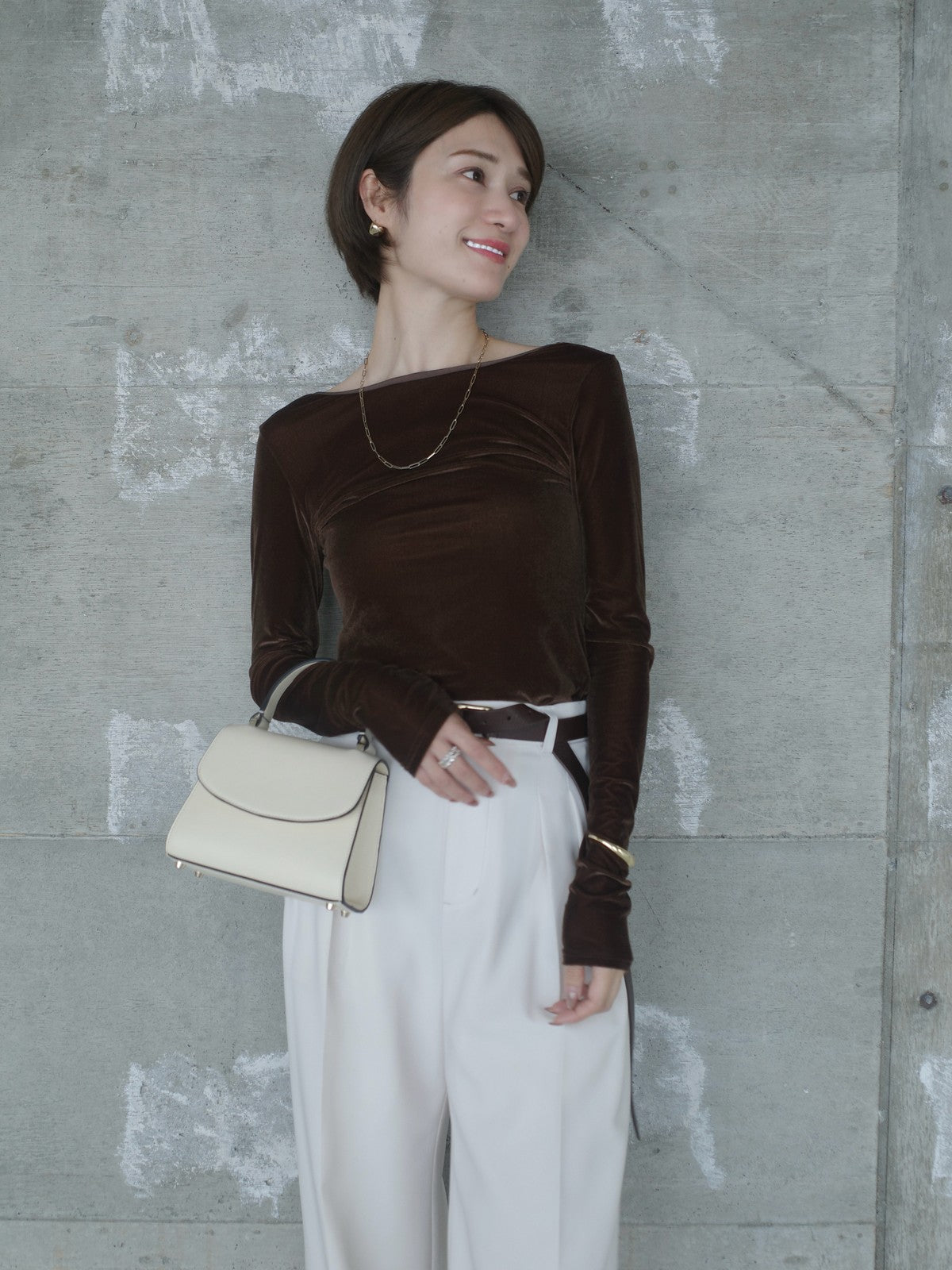 PR:168cm COLOR:BROWN SIZE:F